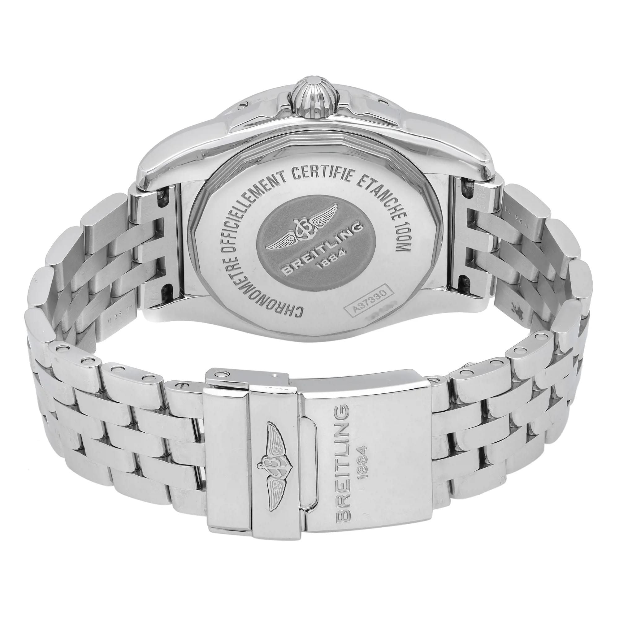 Breitling Galactic 36 Steel Black Dial Automatic Unisex Watch A3733011/BA33SS