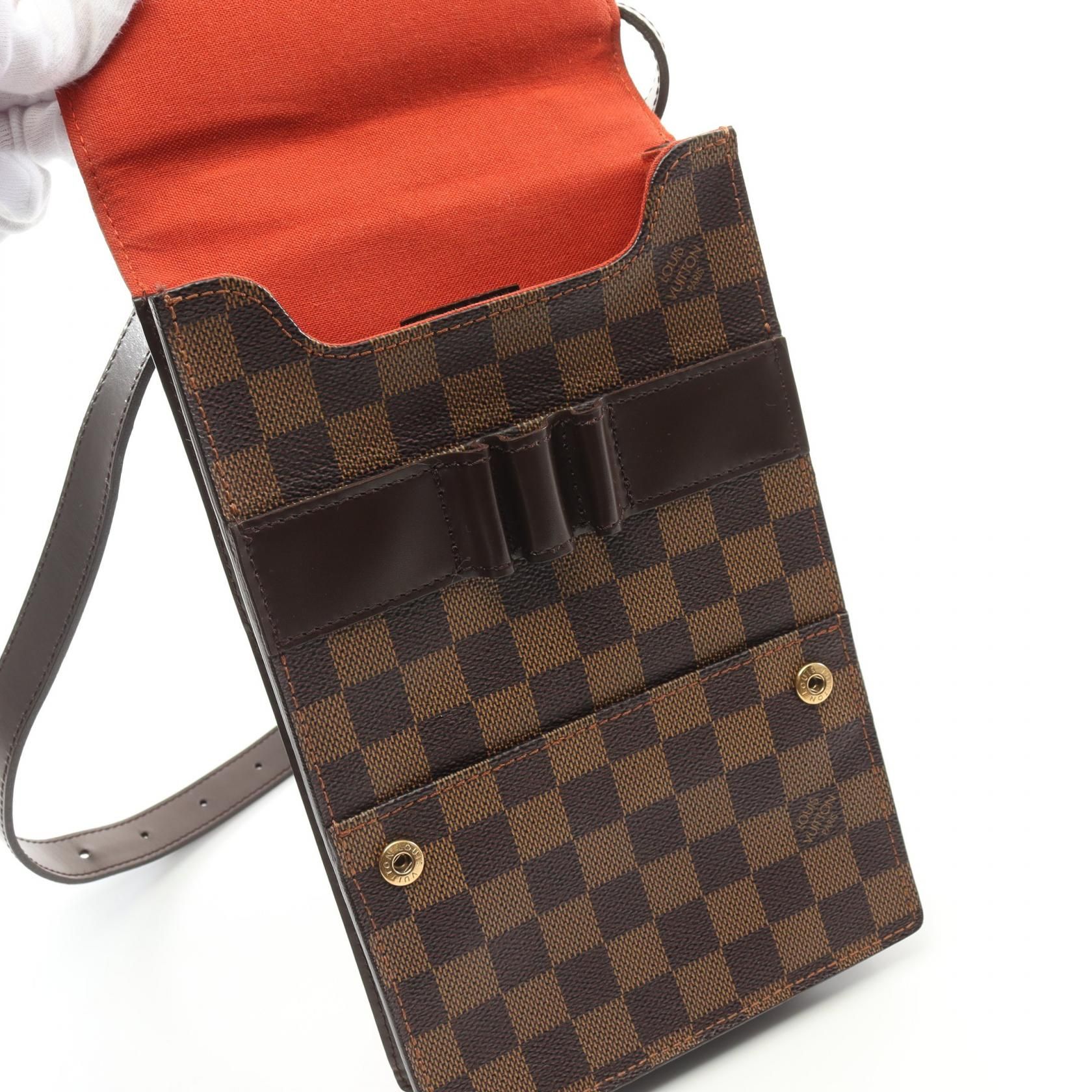Louis Vuitton Portello Ebene Brown Shoulder Bag N 45271