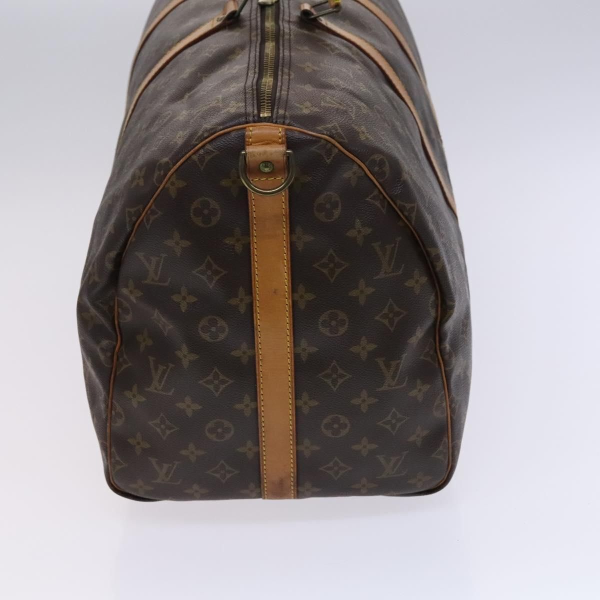 Louis Vuitton Monogram Keepall Bandouliere 55 Boston Bag M 41414 Lv Auth