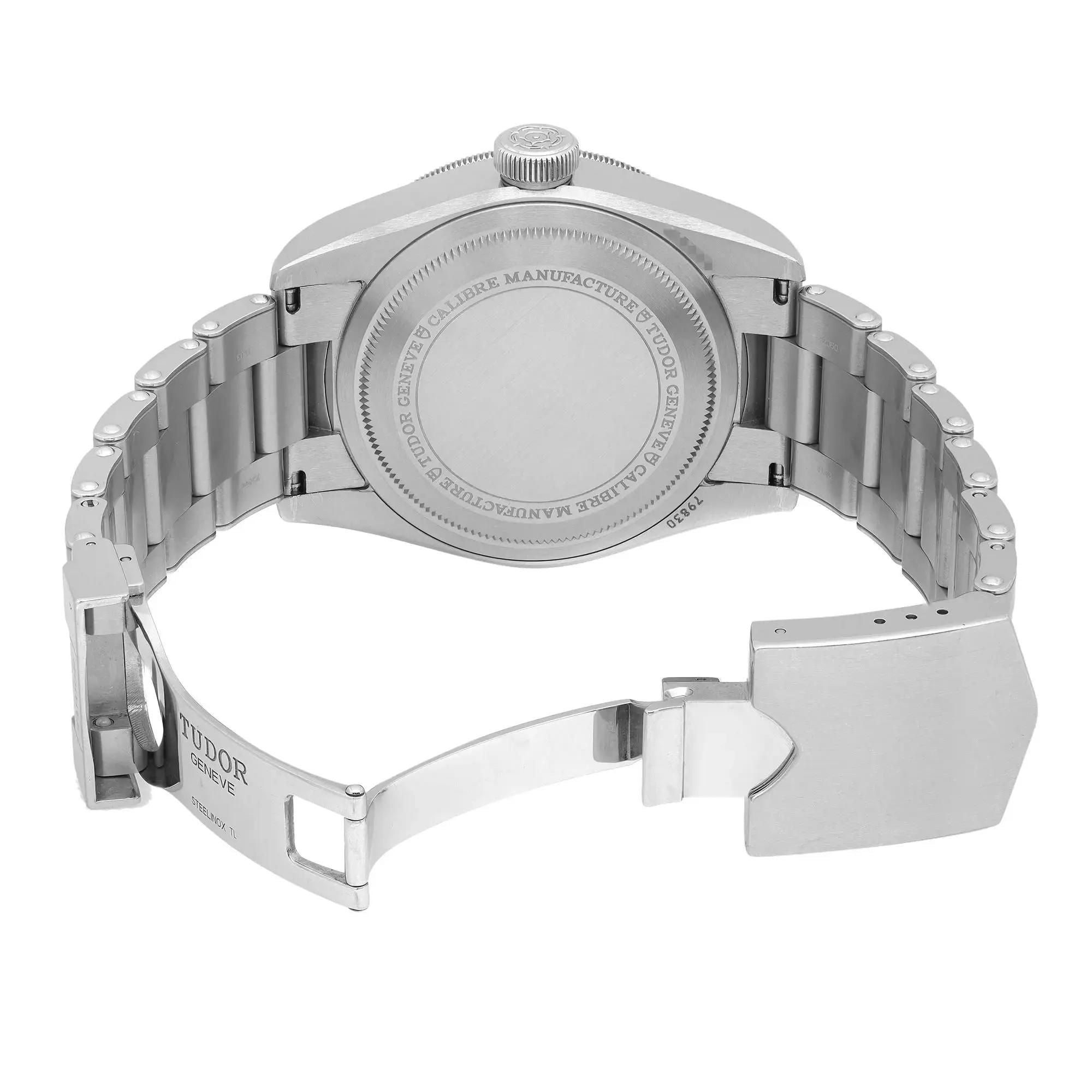 Tudor Heritage Black Bay GMT Steel Black Dial Automatic Watch 79830RB