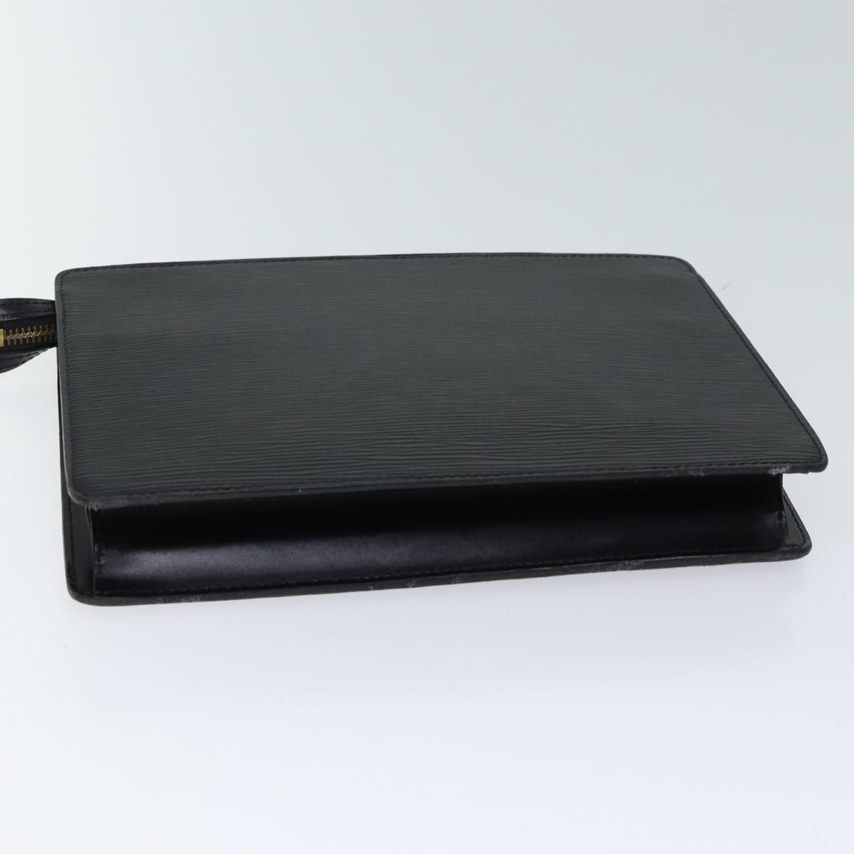 Louis Vuitton Epi Pochette Homme Clutch Bag Black M 52522 Lv Auth