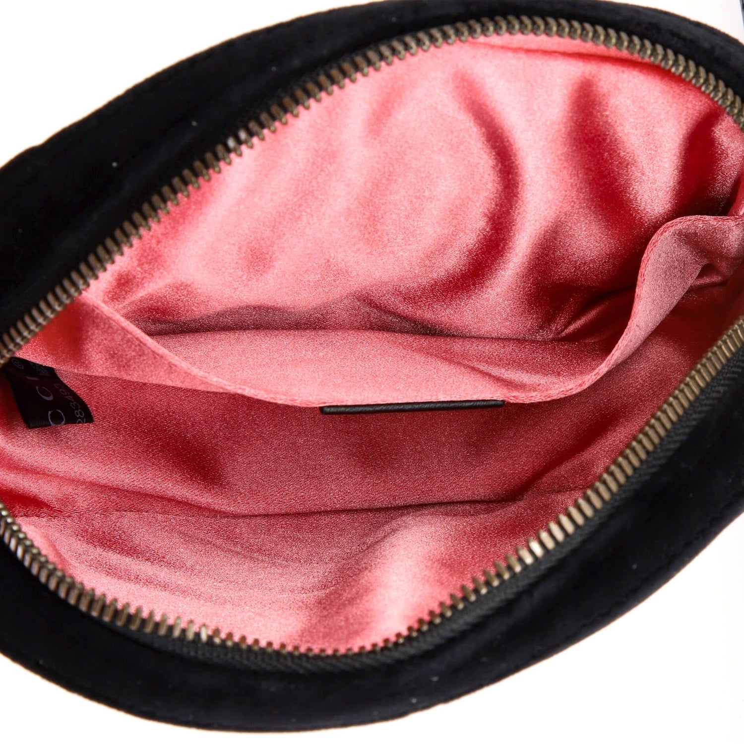 Gucci GG Marmont Belt Bag Matelasse Velvet