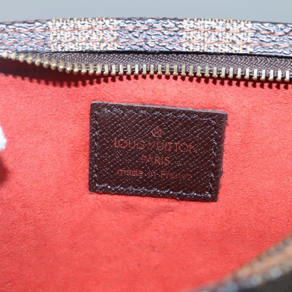 Louis Vuitton Damier Ebene Marais Pouch Lv Auth