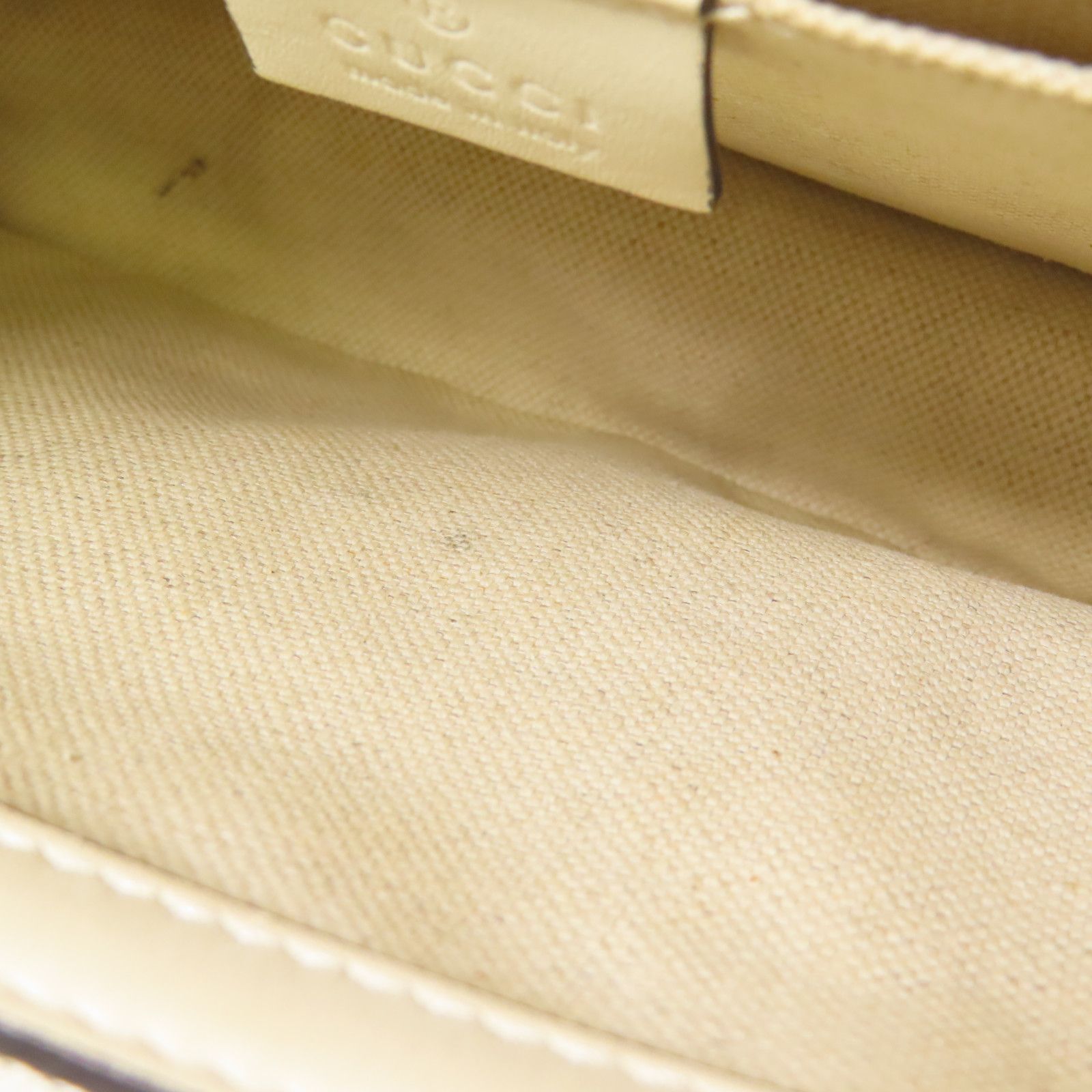 Gucci Cowhide Leather Dionysus Bamboo Gold Hand-turn Shoulder And Back Bags Rice Color/indigo/red 2way Shoulder Bag Beig
