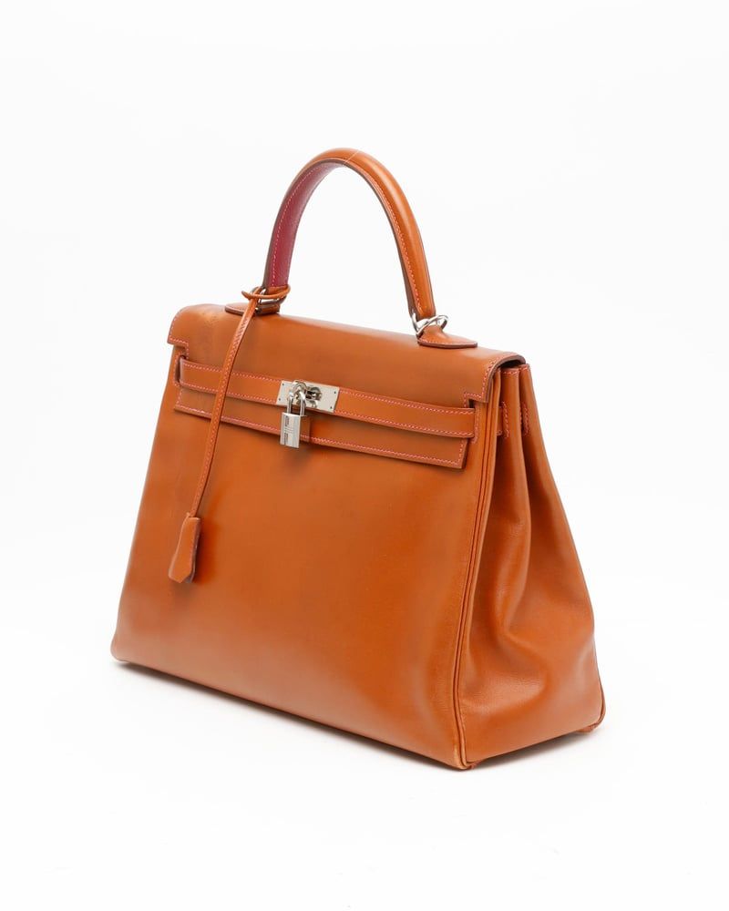 Hermes Kelly 35 Retourne Swift Bag