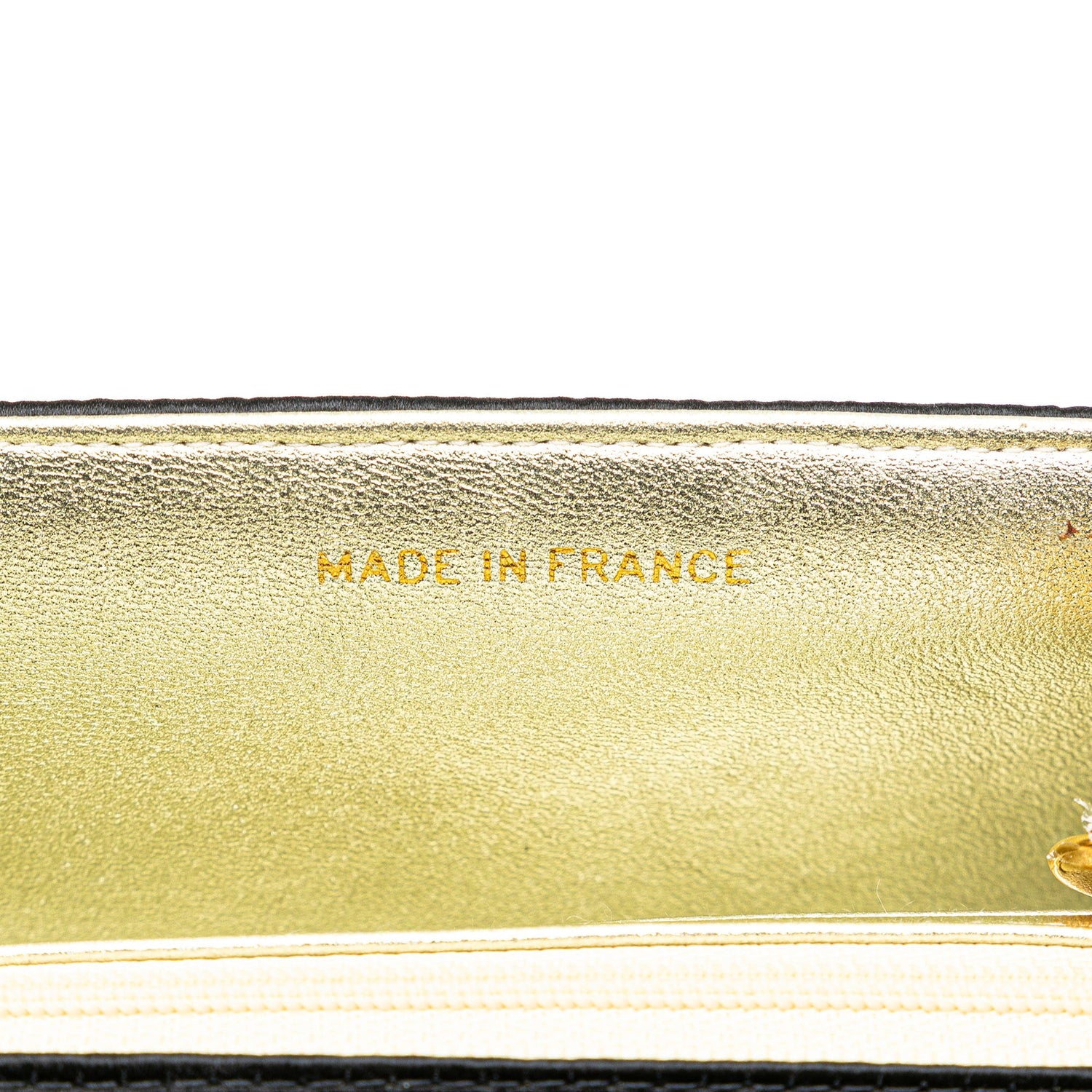 Chanel Satin Sequin Camellia Crossbody Black