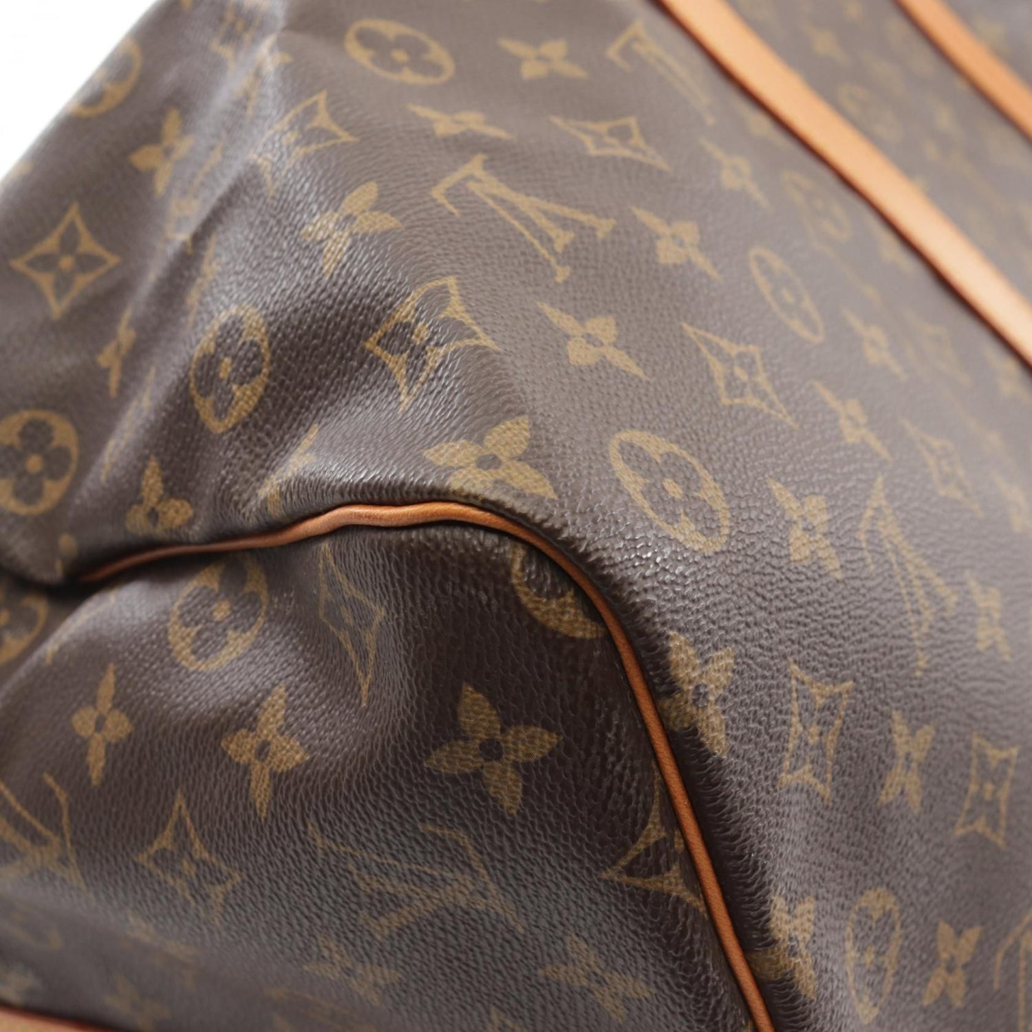 Louis Vuitton Keepall Bandriere 60 Brown Boston Bag M 41412