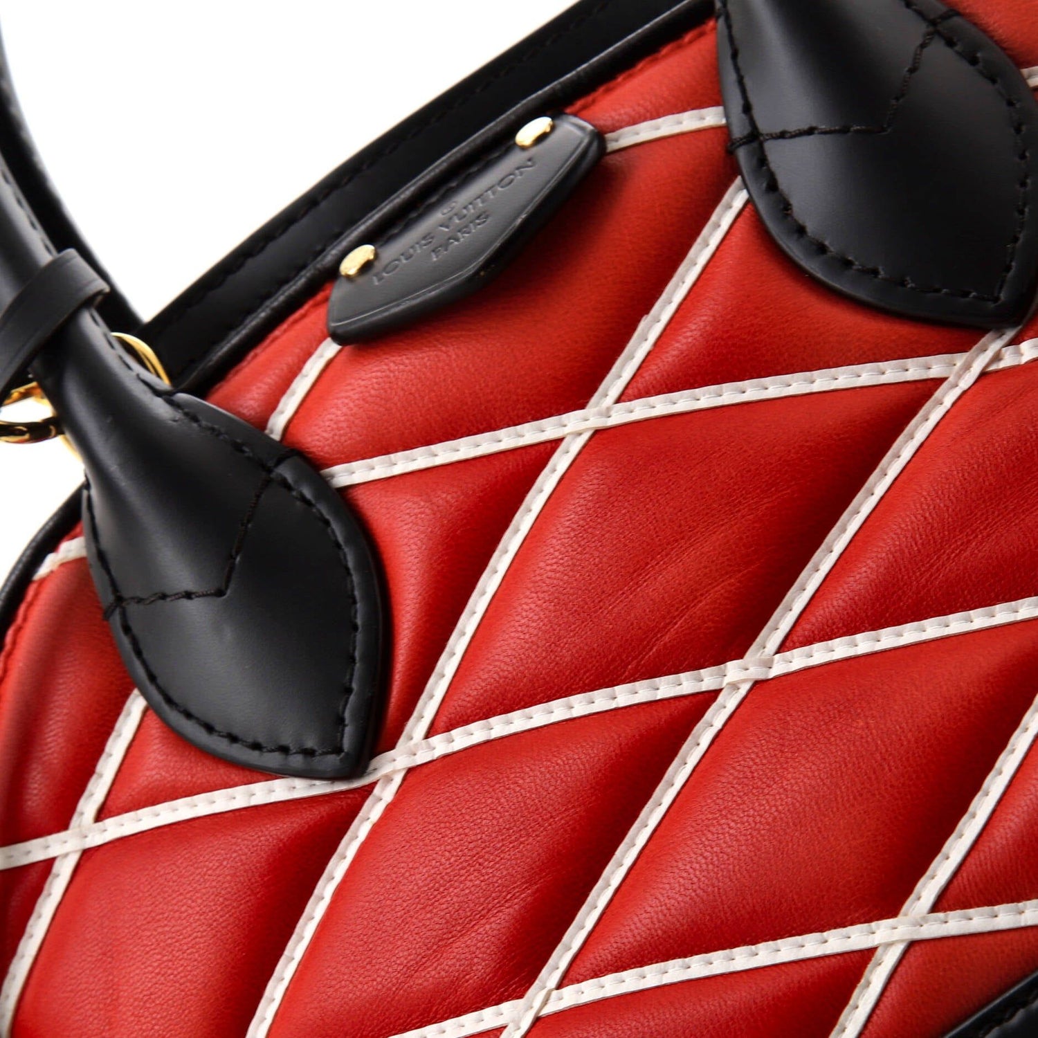 Louis Vuitton Alma Handbag Malletage Leather Bb
