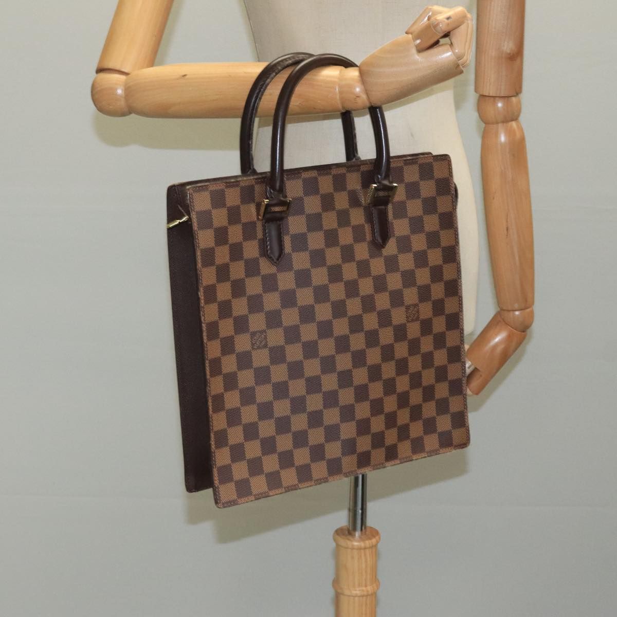 Louis Vuitton Damier Ebene Venice Gm Hand Bag N 51146 Lv Auth