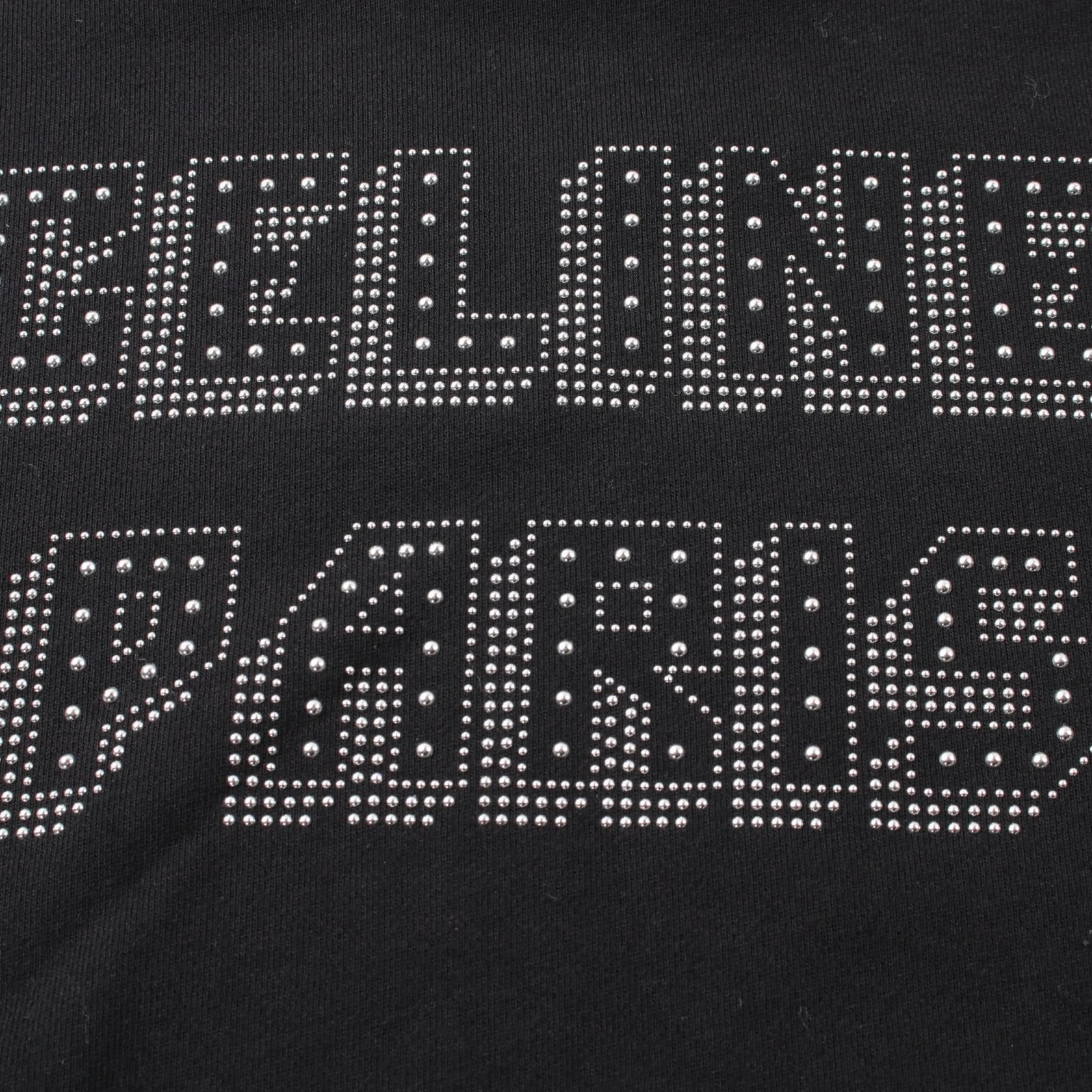 Celine Hoodie Sweats Shirts 2y 05e 670q Cotton Black Mens Logo Xs