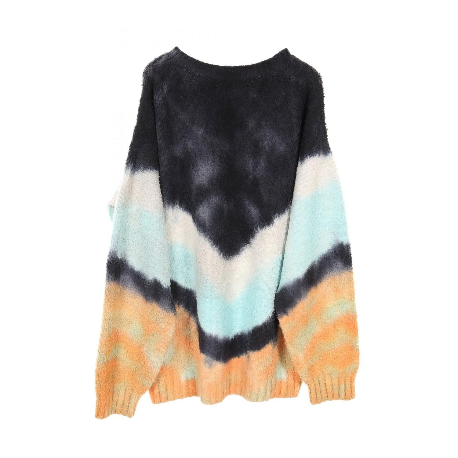Celine Knitwear Sweater M 2a 90k 727m Cotton Black Multicolor