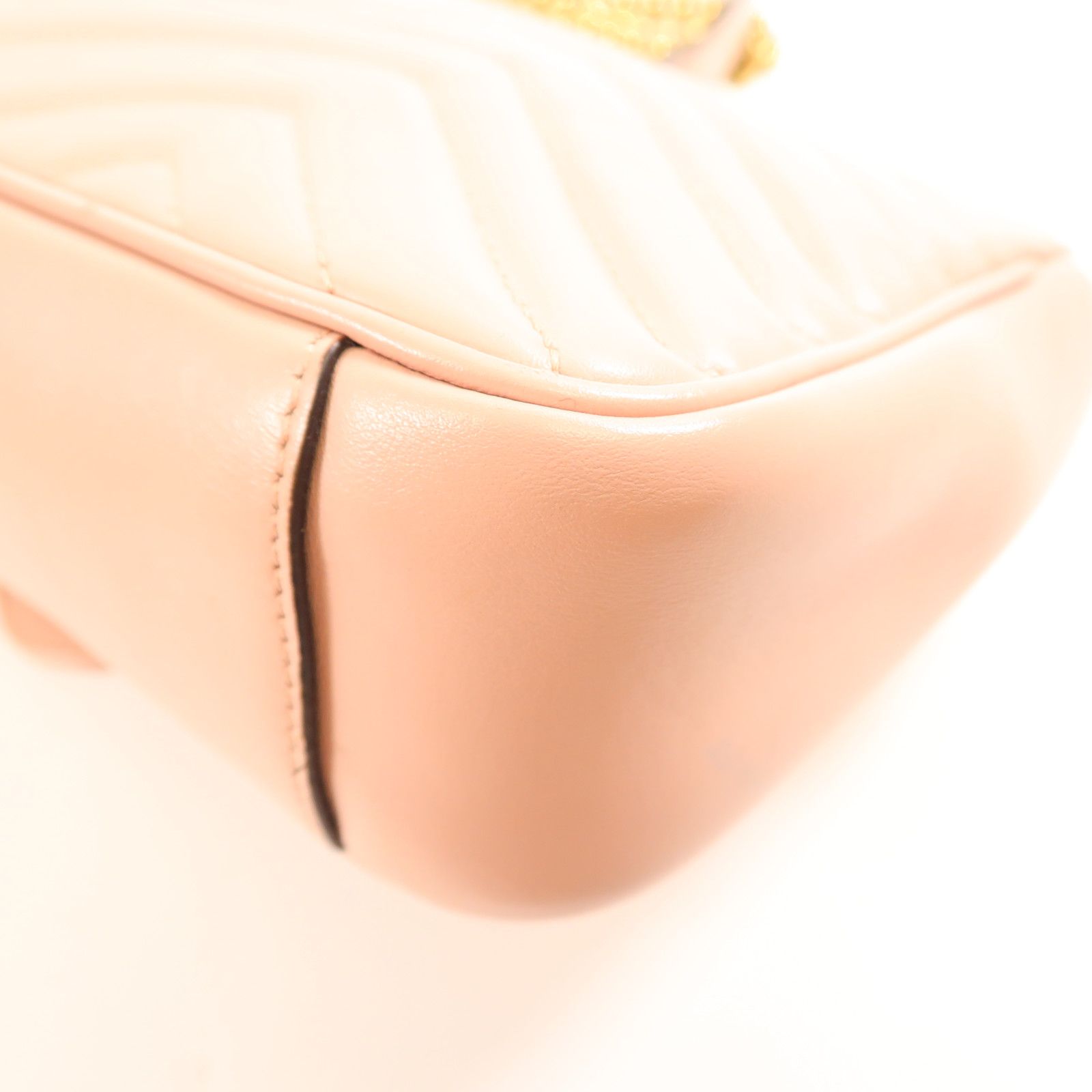 Gucci Small GG Marmont Flap Bag, Matelasse Chevron