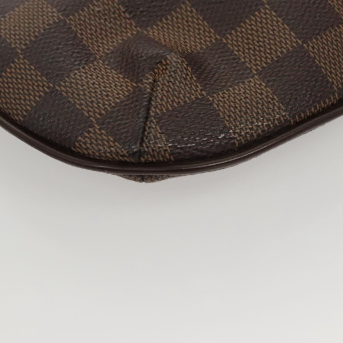Louis Vuitton Damier Ebene Manosque Gm Accessory Pouch N 51120 Lv Auth