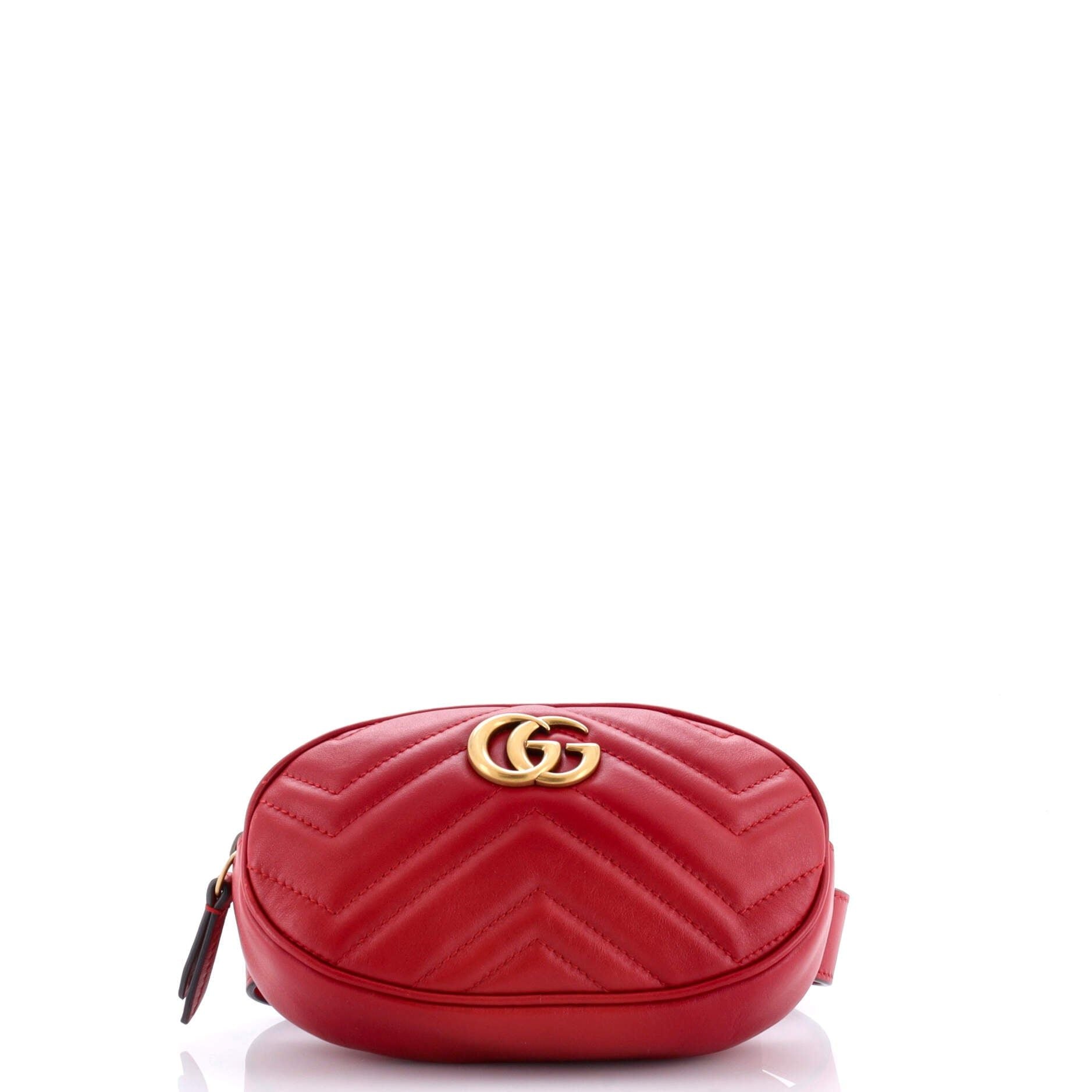 Gucci GG Marmont Belt Bag Matelasse Leather