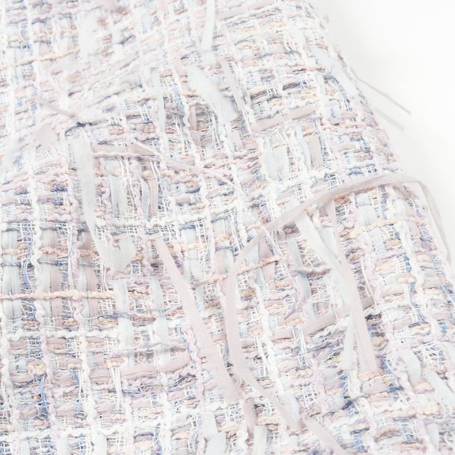 Chanel Purple Multicolor Coco Mark Button Skirt Fabric P 58340