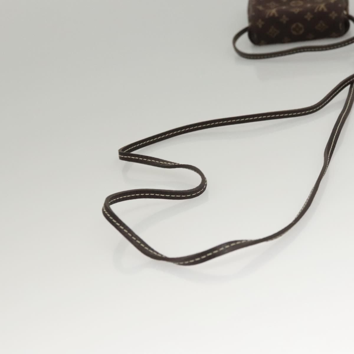 Louis Vuitton Monogram Mini Pochette Cancun Pouch Brown M 95313 Lv Auth