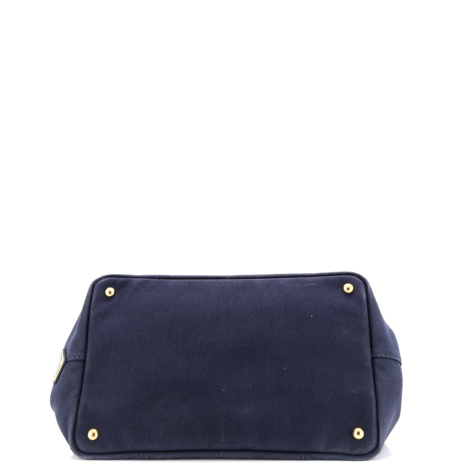 Prada Canapa Convertible Tote Canvas Medium