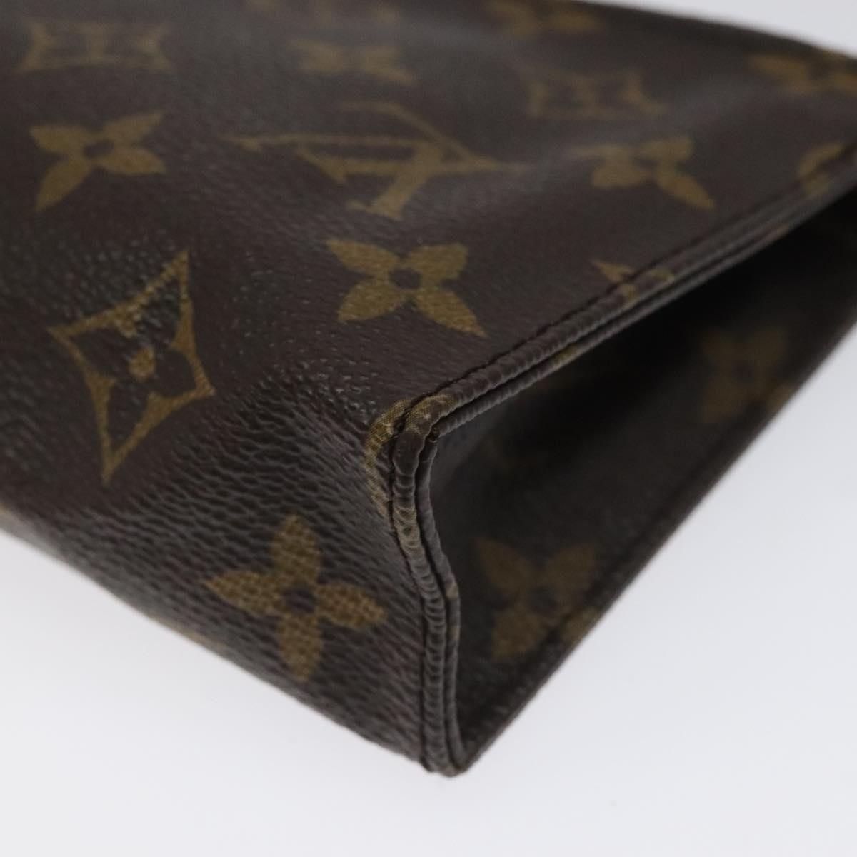 Louis Vuitton Monogram Poche Toilette 15 Pouch M 47546 Lv Auth