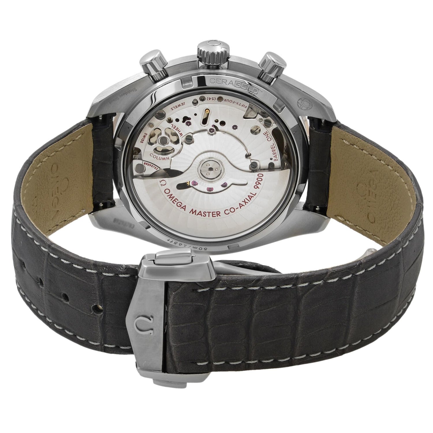 Omega Speedmaster Racing Steel Gold Grey Dial Mens Watch 329.23.44.51.06.001