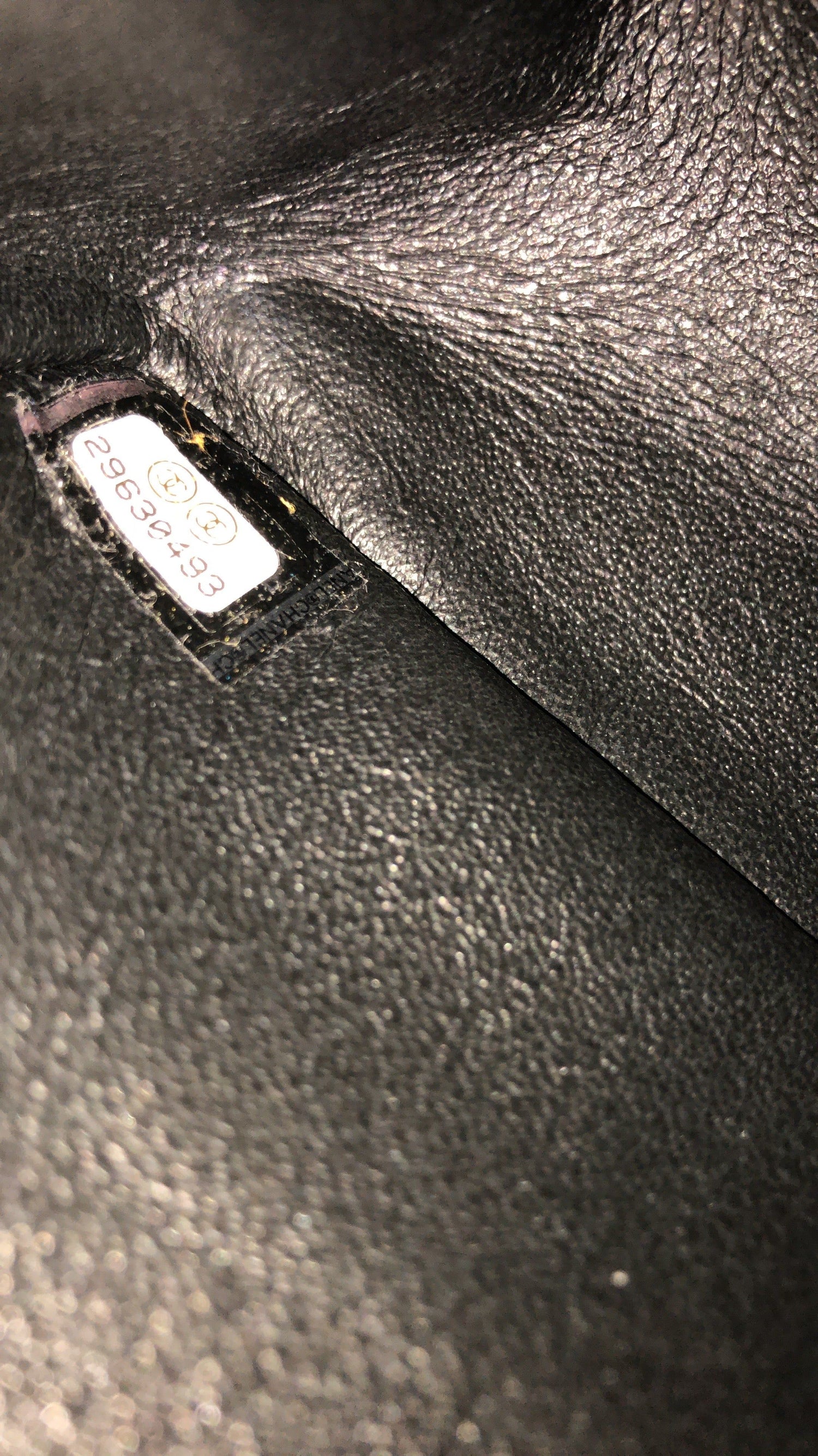 Chanel So Black Reissue 2.55 Flap Bag Quilted Patent Mini