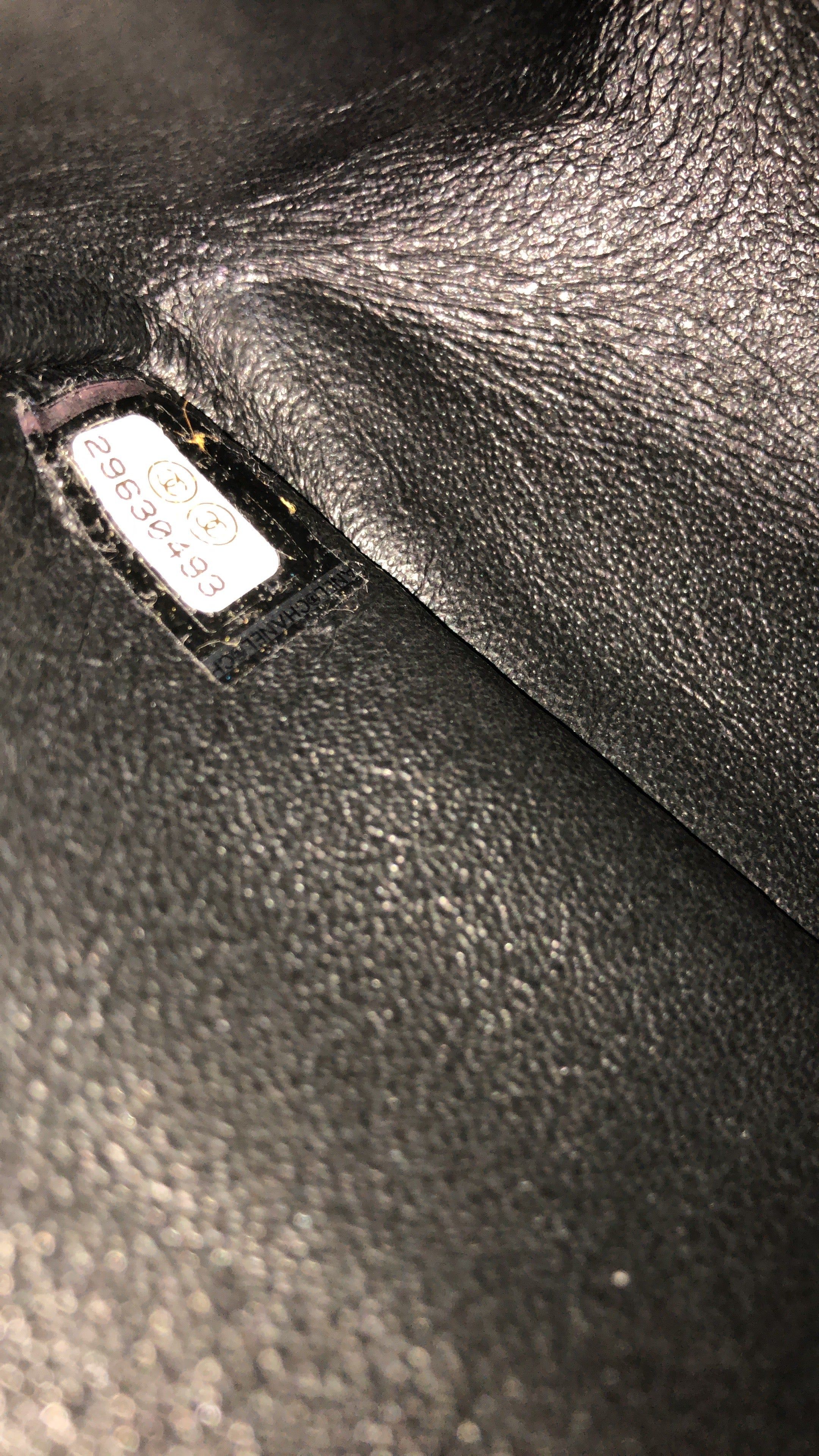 Chanel So Black Reissue 2.55 Flap Bag Quilted Patent Mini