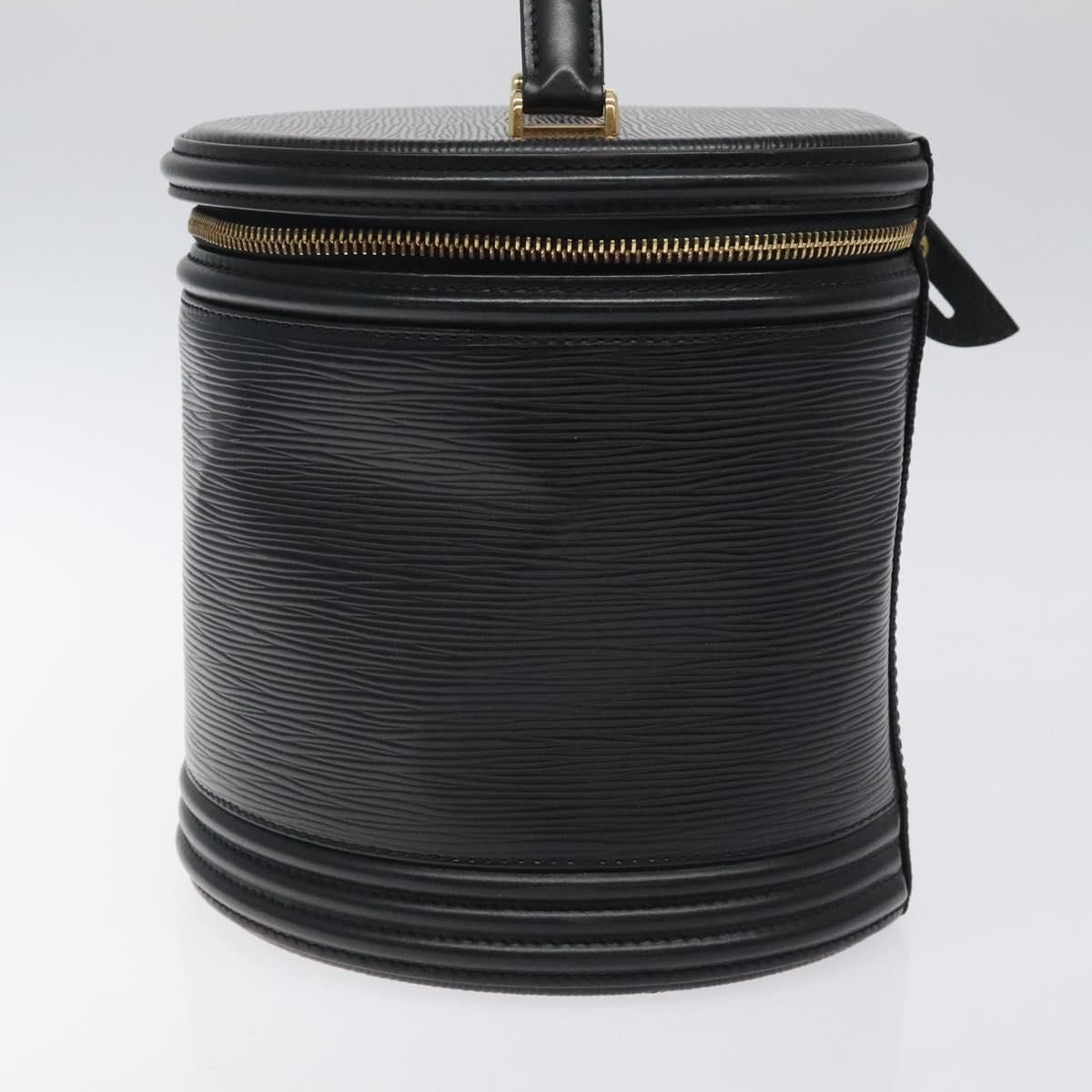Louis Vuitton Epi Cannes Hand Bag Black M 48032 Lv Auth