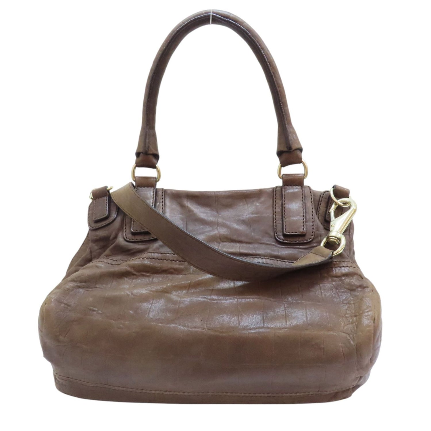 Givenchy Pandora Shoulder Handbag Coatskin Brown