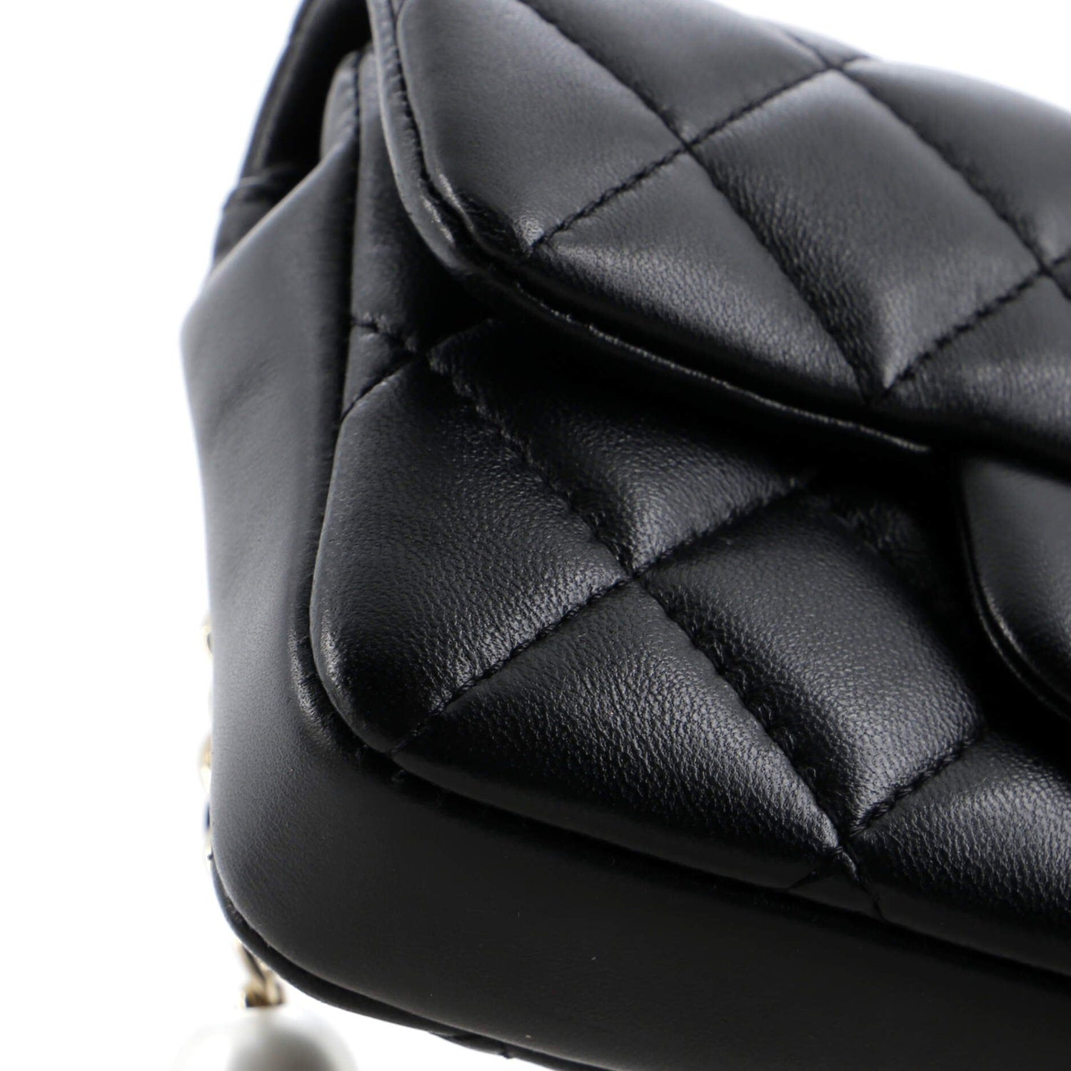 Chanel My Precious Pearls Waist Bag Quilted Lambskin Mini