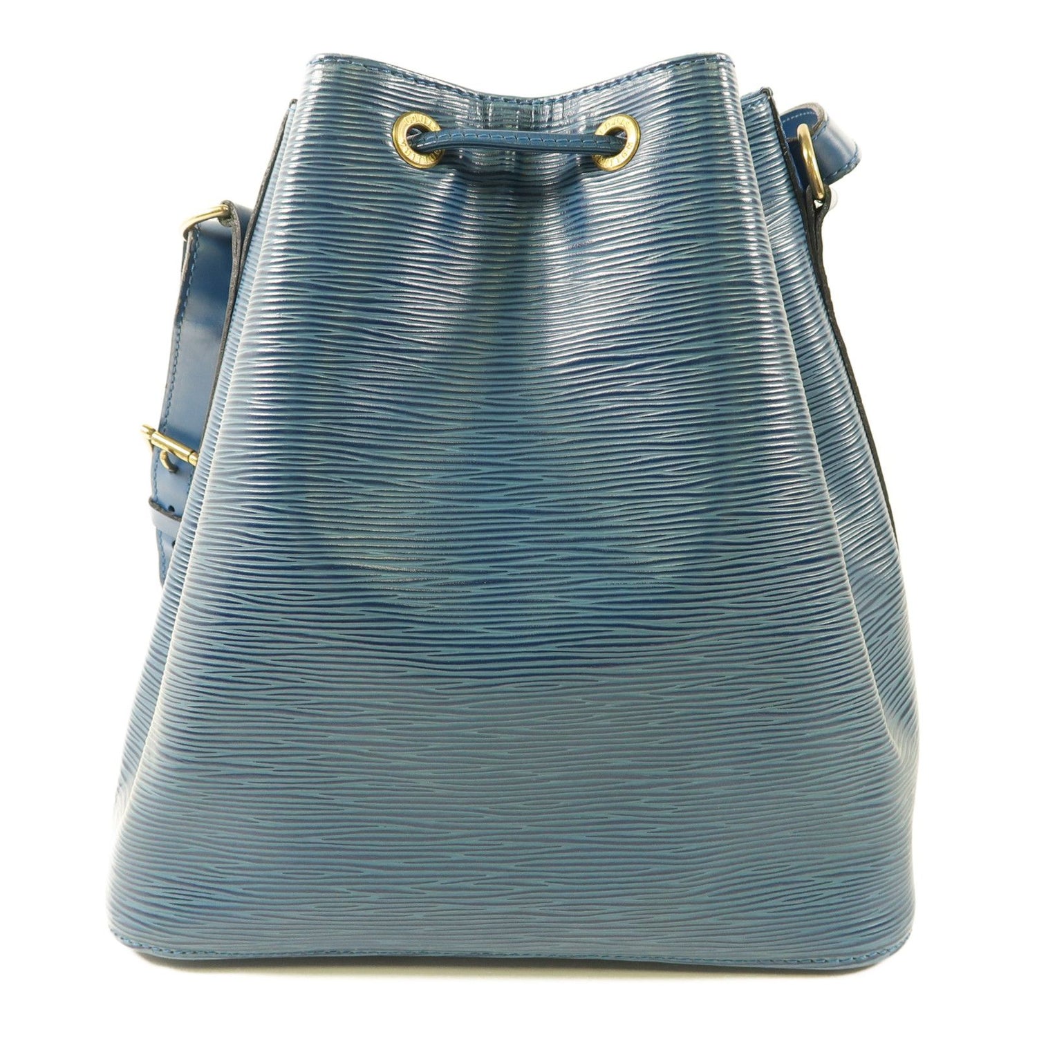 Louis Vuitton Epi Petit Noe Gold Buckle Shoulder Bag Blue Toledo Blue Shoulder Bag M 44107