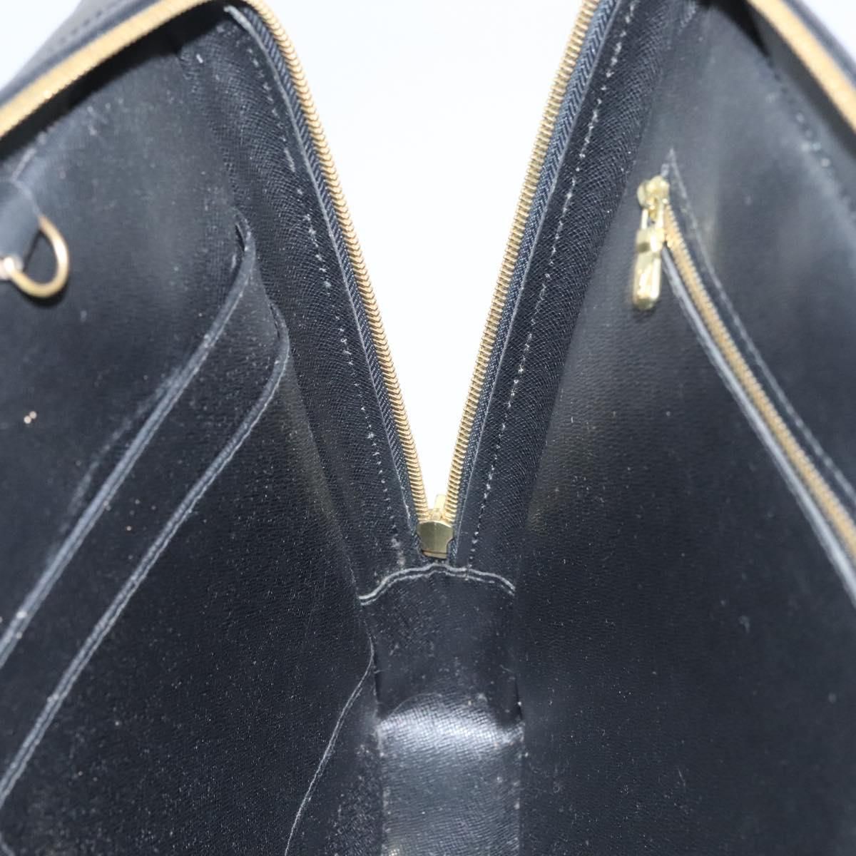 Louis Vuitton Epi Porte Documents Voyage Business Bag Black M 54472 Auth