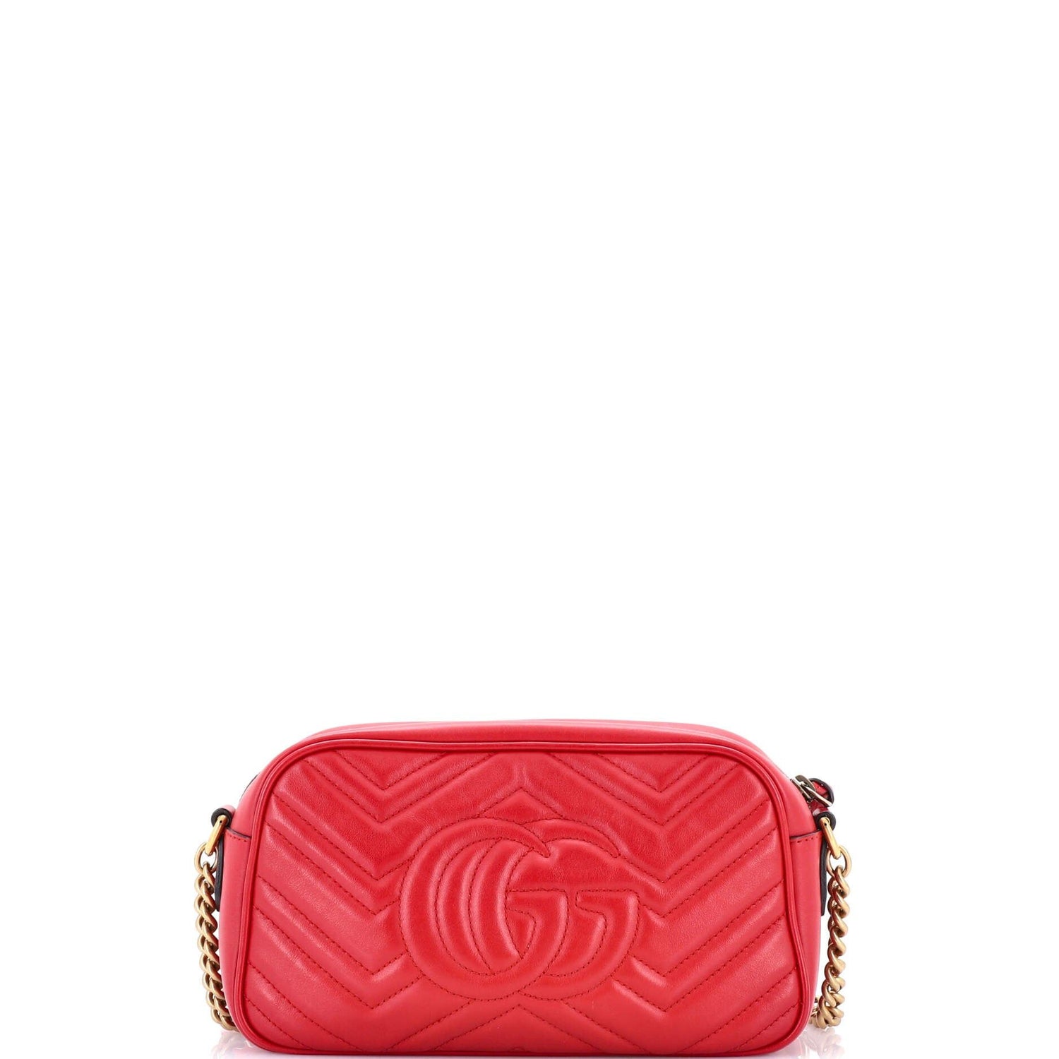 Gg Marmont Shoulder Bag Matelasse Leather Small