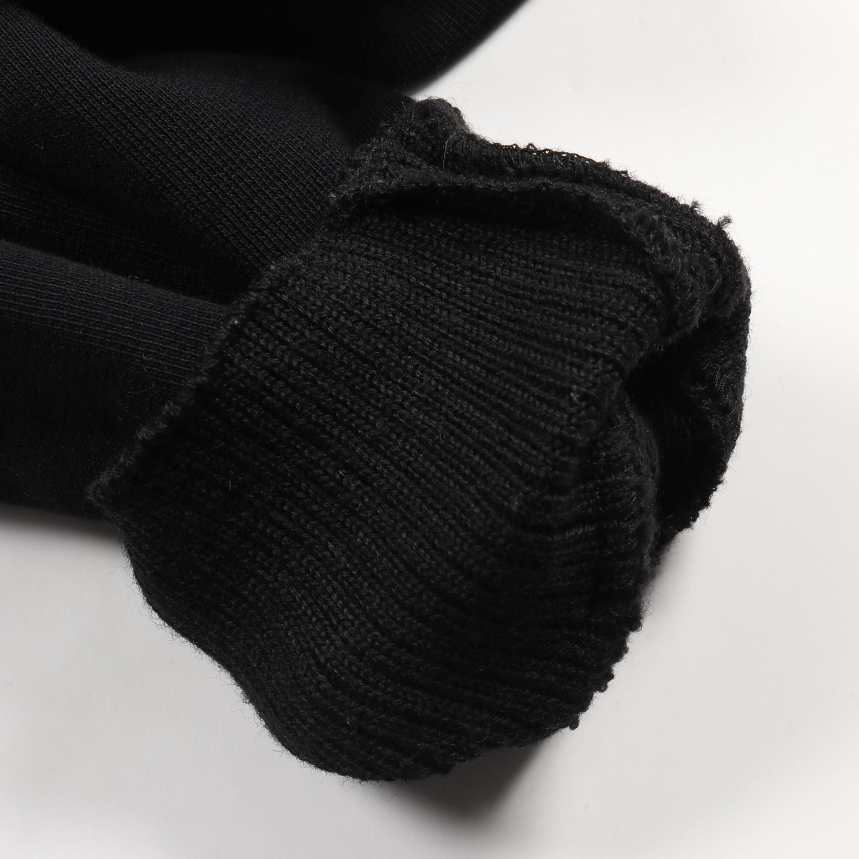 Loewe Anagram Cropped Hoodie Xs S 359y 22x 18 Cotton Black