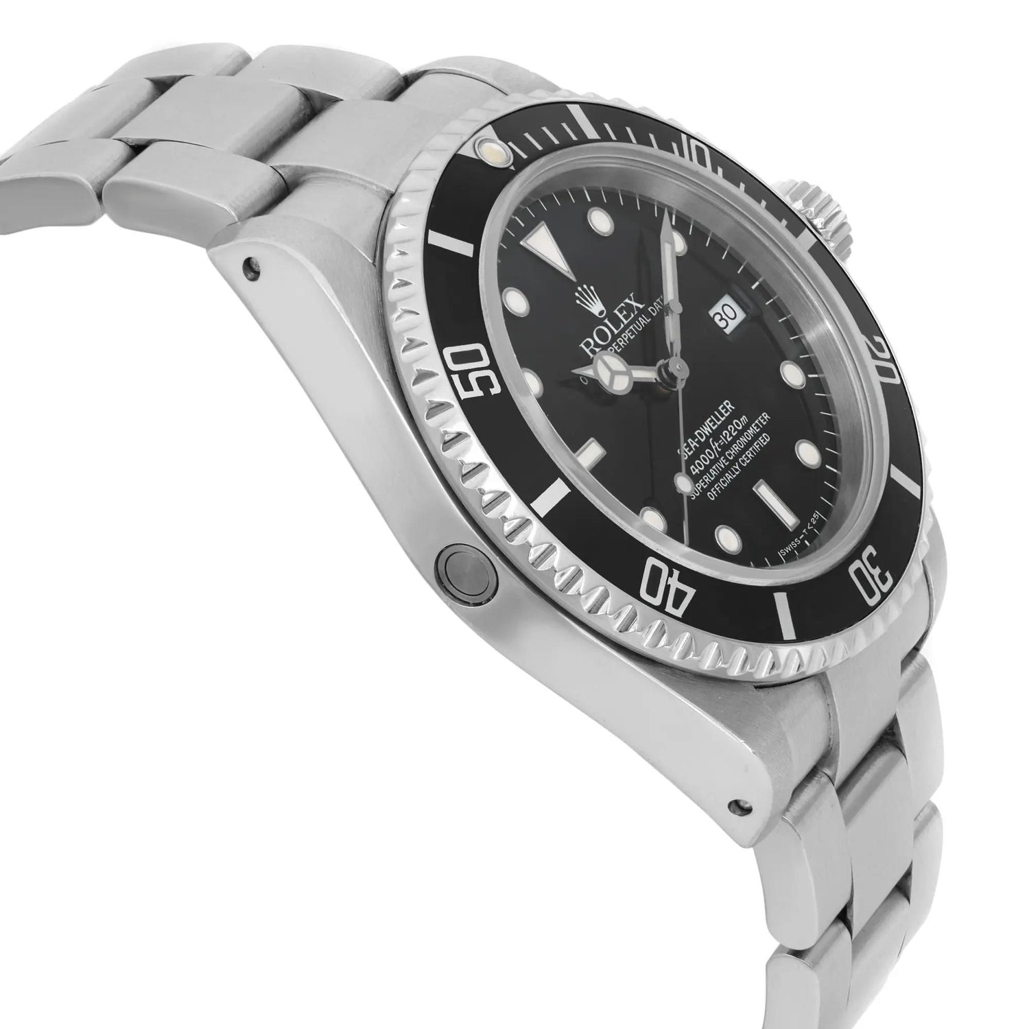 Rolex Sea-dweller Steel Black Dial Automatic Mens Watch 16600