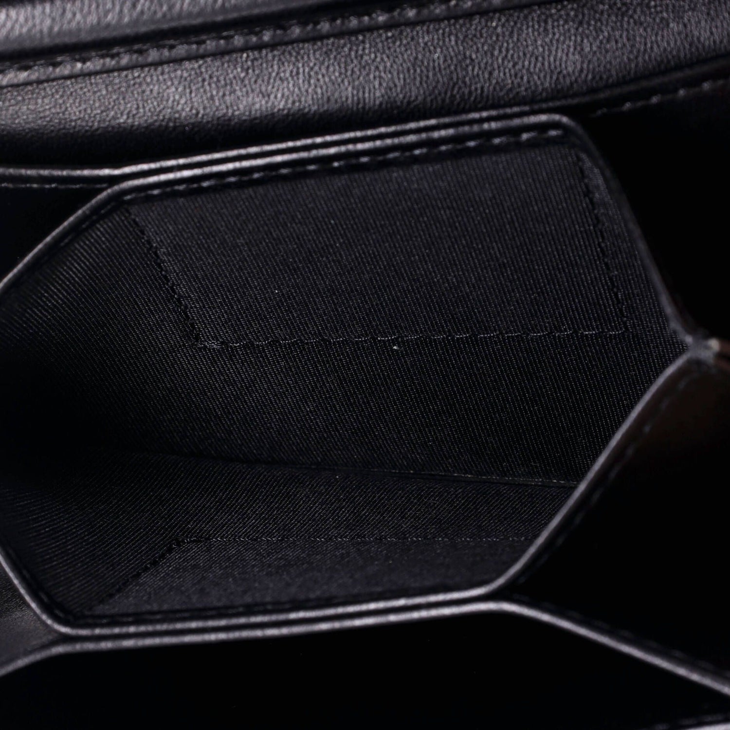 Chanel Camellia Bow Flap Card Holder With Chain Quilted Lambskin