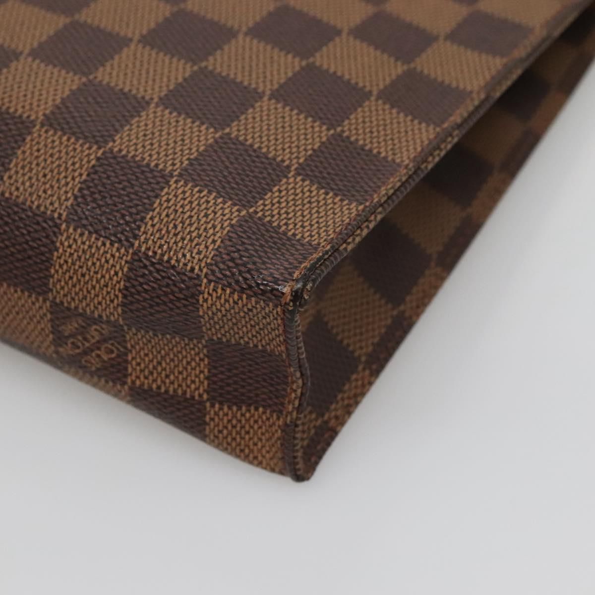 Louis Vuitton Damier Ebene Poche Toilette 26 Pouch N 47543 Lv Auth