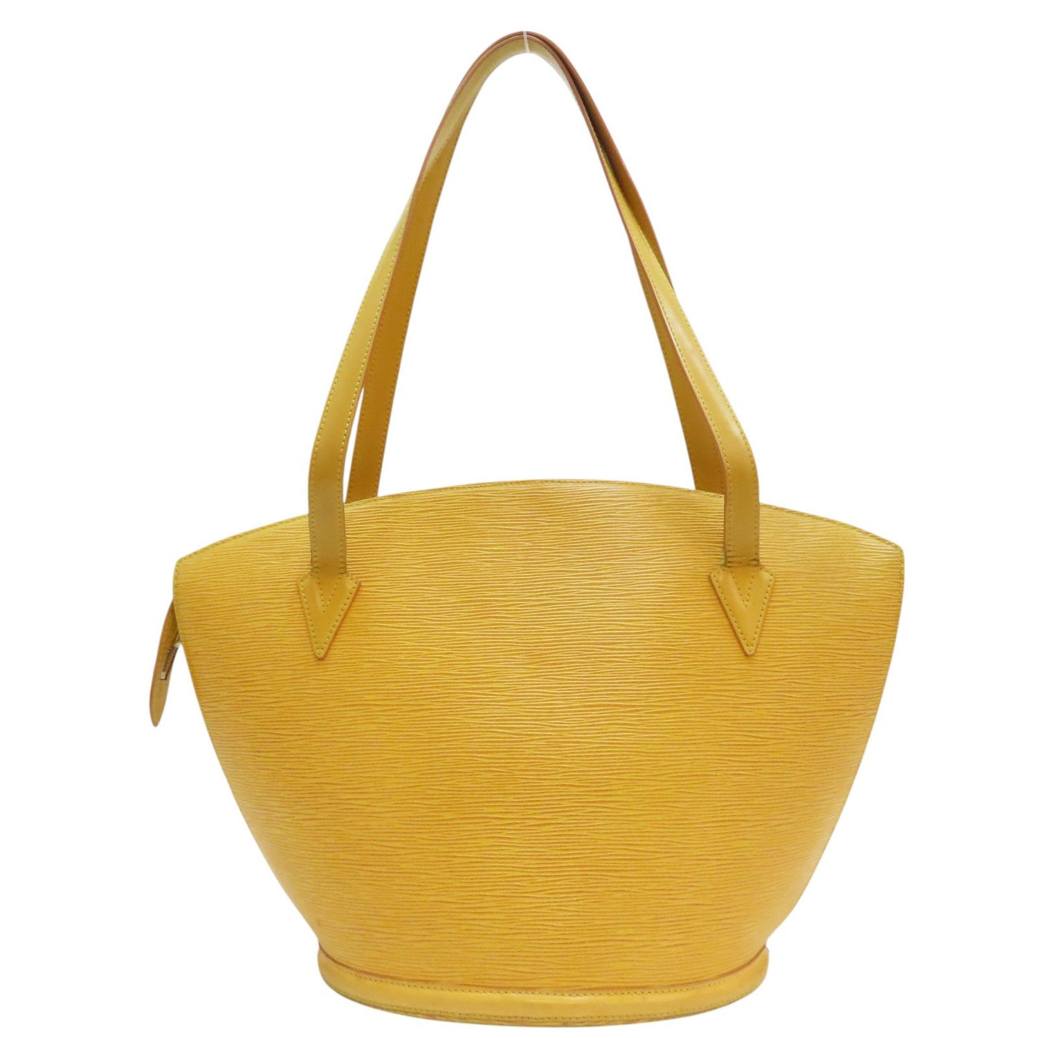 Louis Vuitton Saint Jacques Shoulder Bag Epi Leather Yellow M 52269