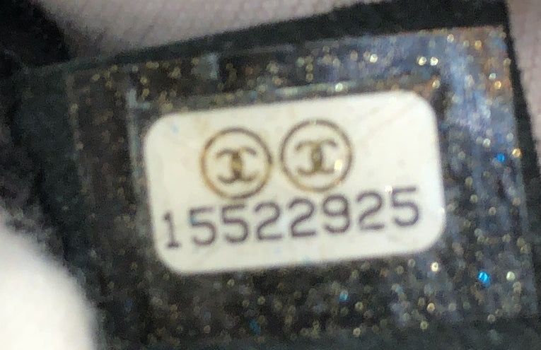 Chanel CC Lock Flap Messenger Bag Tweed Medium