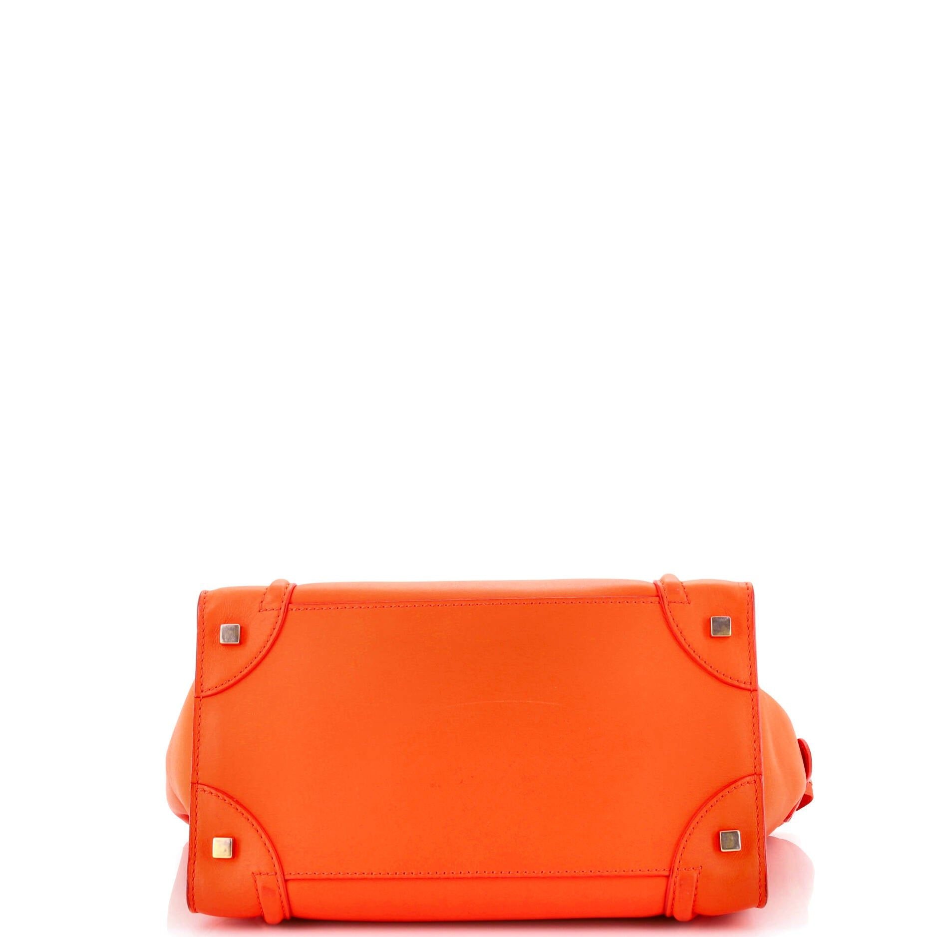 Celine Luggage Mini, Calf Leather