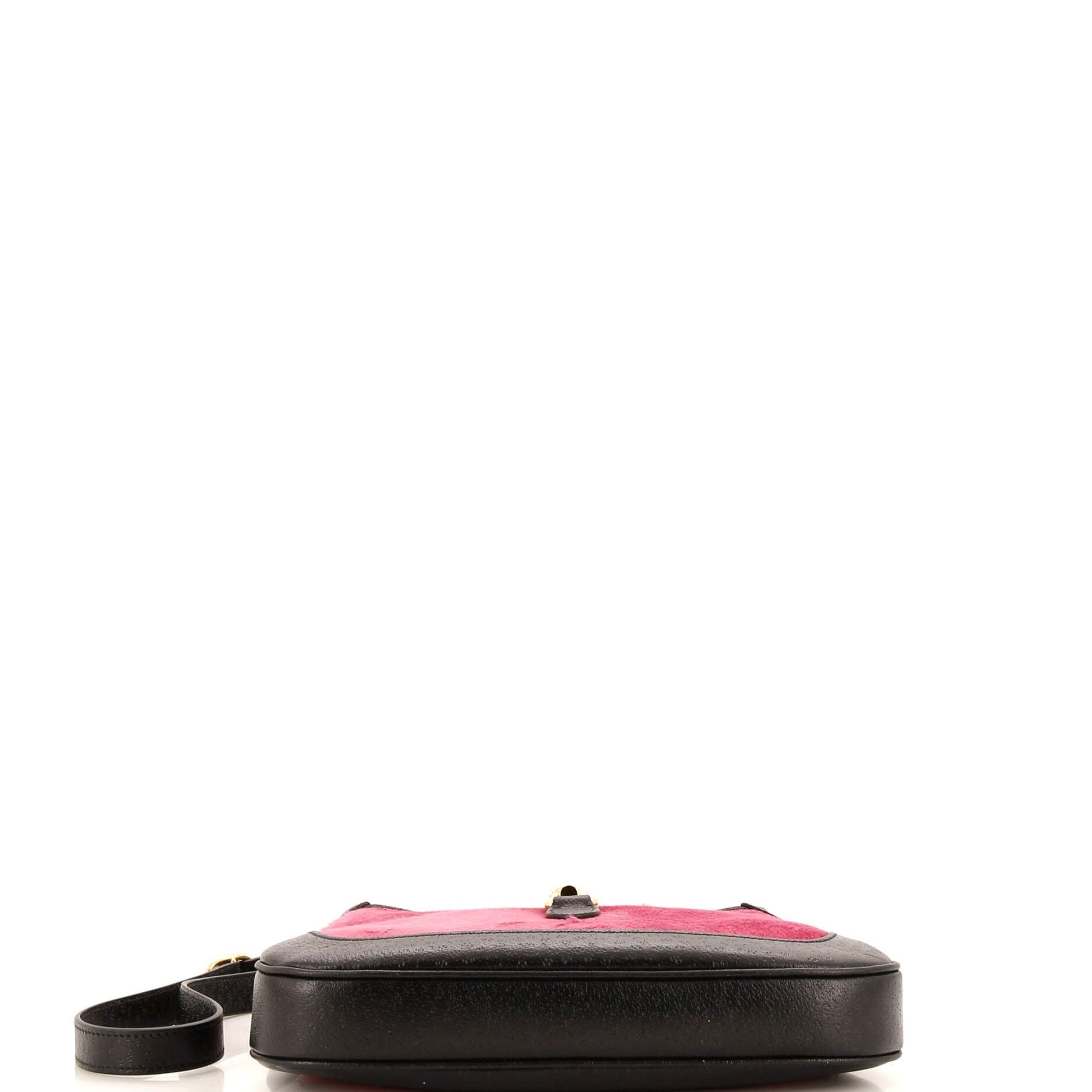 Gucci Jackie 1961 Hobo Calf Hair With Leather Mini