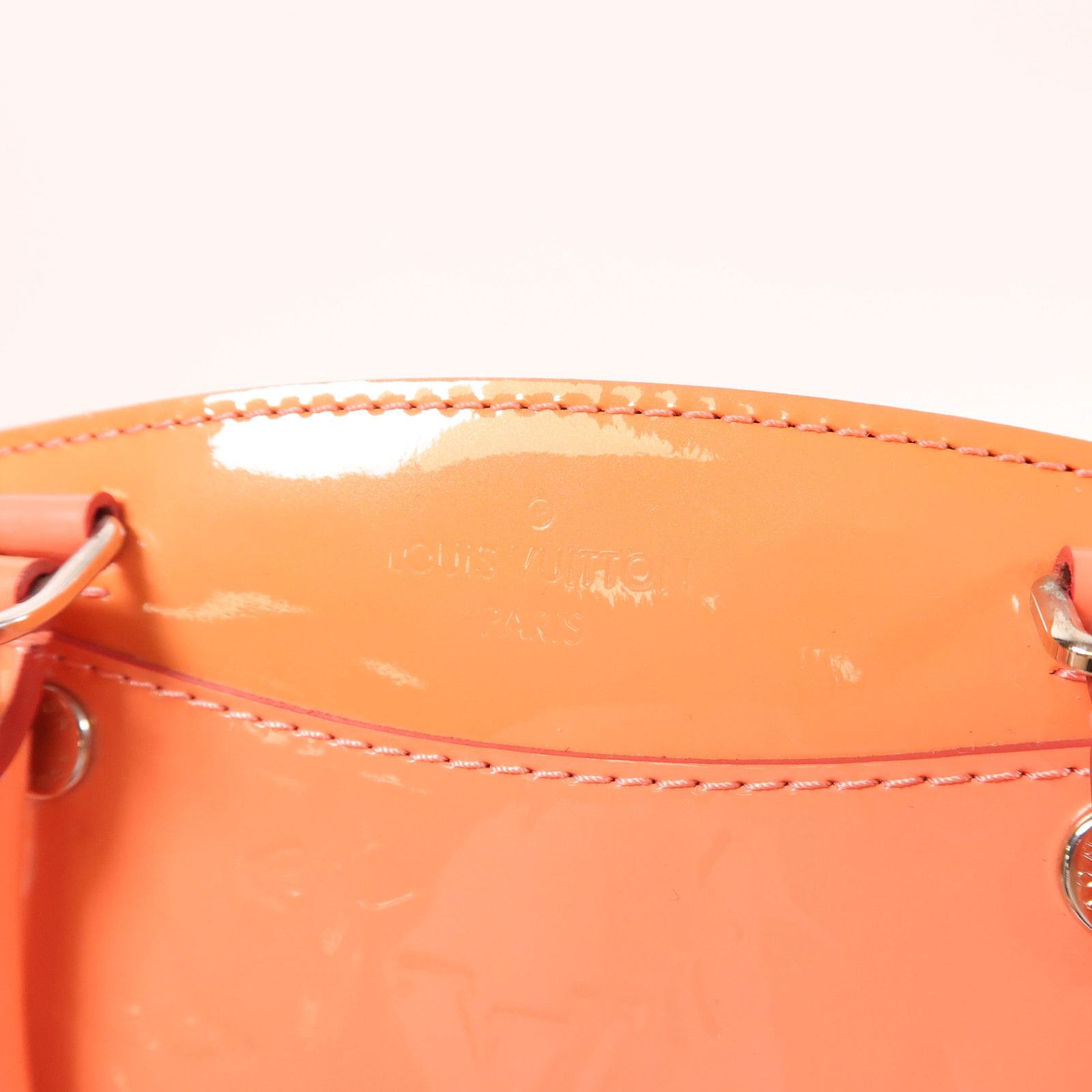 Louis Vuitton Vernis Shoulder Bag Orange 2way Shoulder Bag M 50809