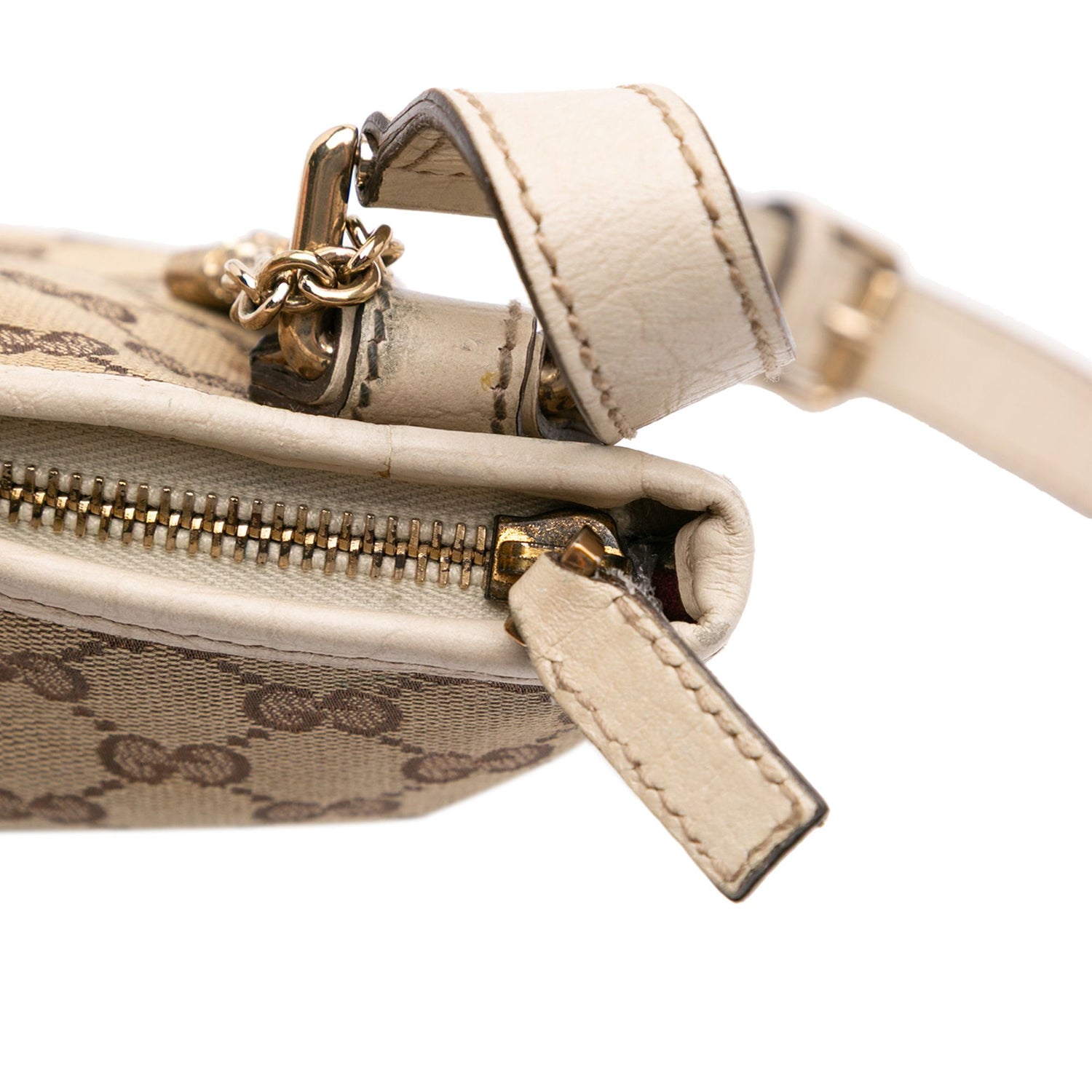 Gucci GG Canvas Jolicoeur Crossbody Brown