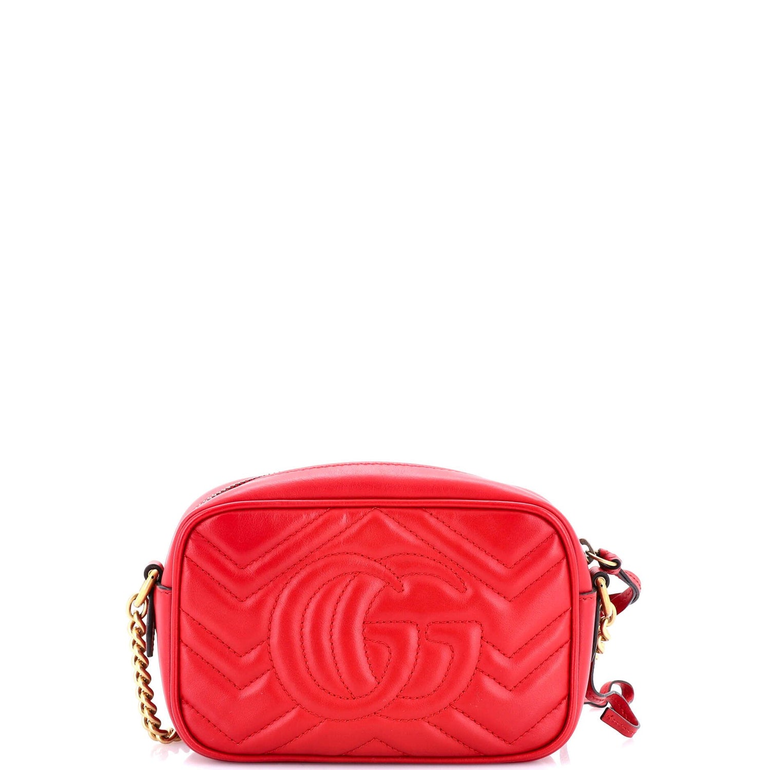 Gucci GG Marmont Shoulder Bag Matelasse Leather Mini