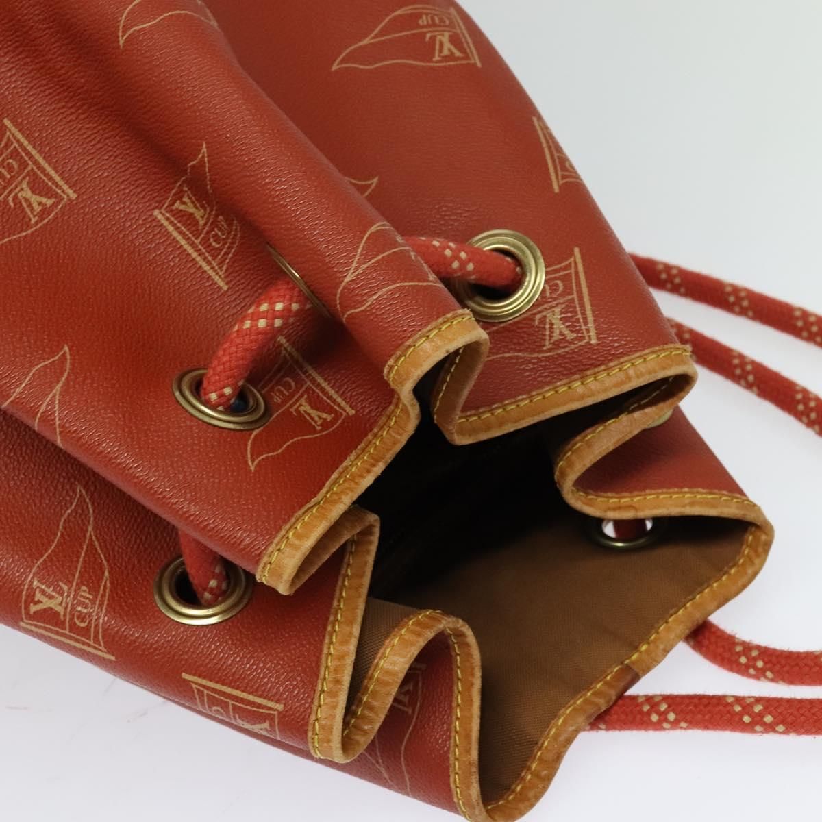 Louis Vuitton Lv Cup Saint Tropez Shoulder Bag Red M 80026 Lv Auth