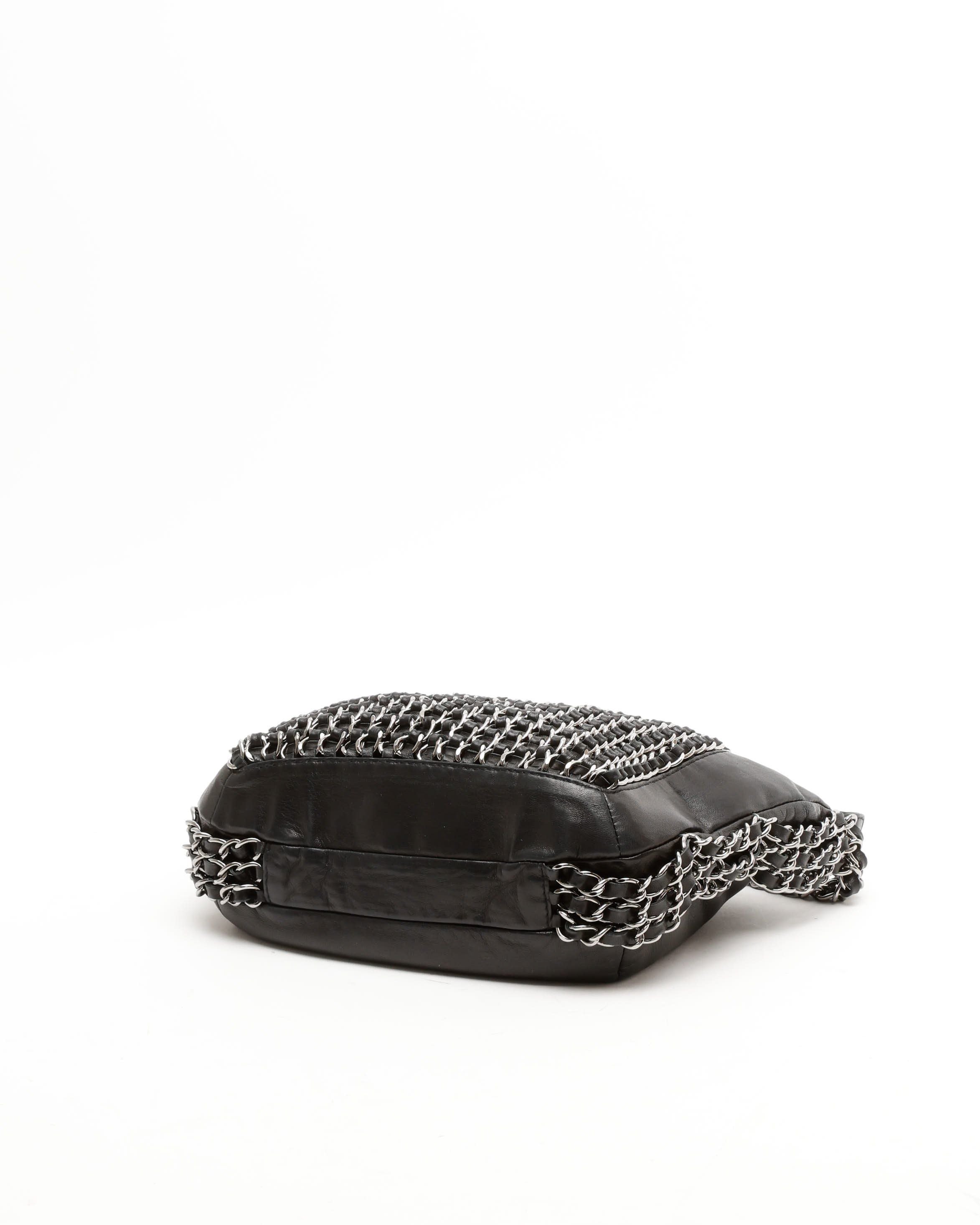 Chanel Triple Chain Hobo Bag