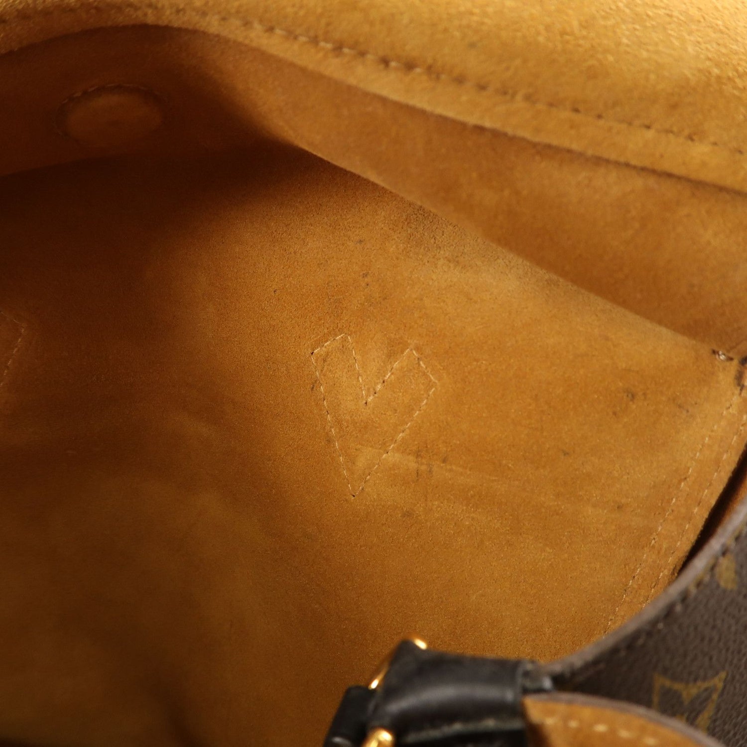 Louis Vuitton Cowhide Leather/monogram Tote W Pm Kinpaku Bag