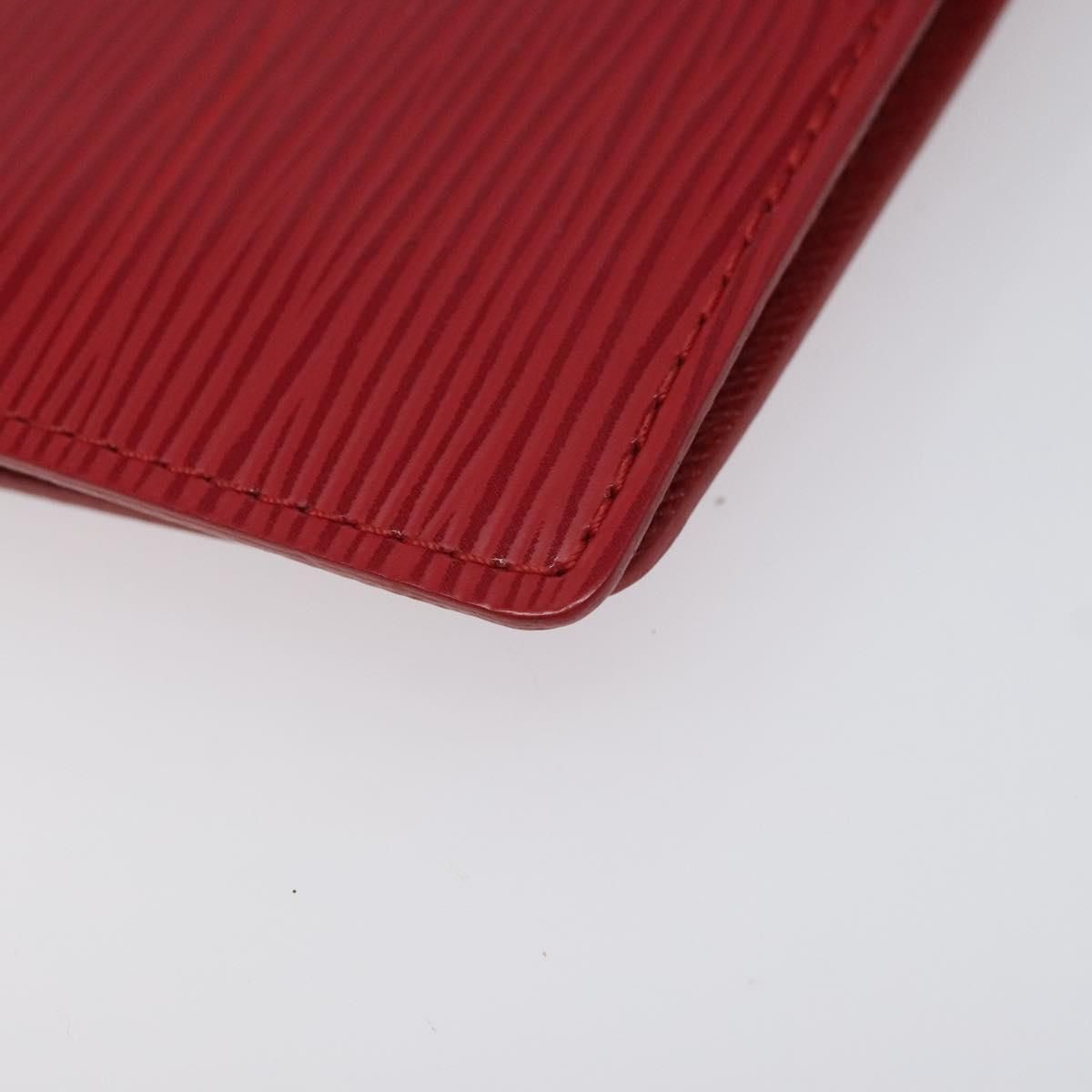Louis Vuitton Epi Agenda Pm Day Planner Cover Red R 20057 Lv Auth