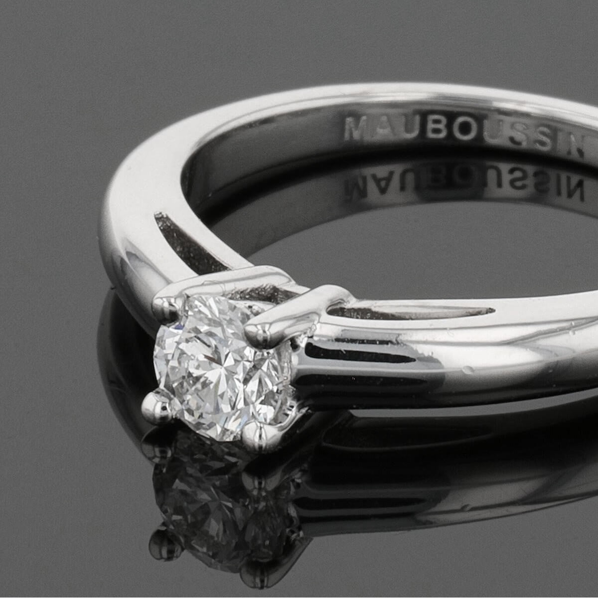Mauboussin diamond and gold ring