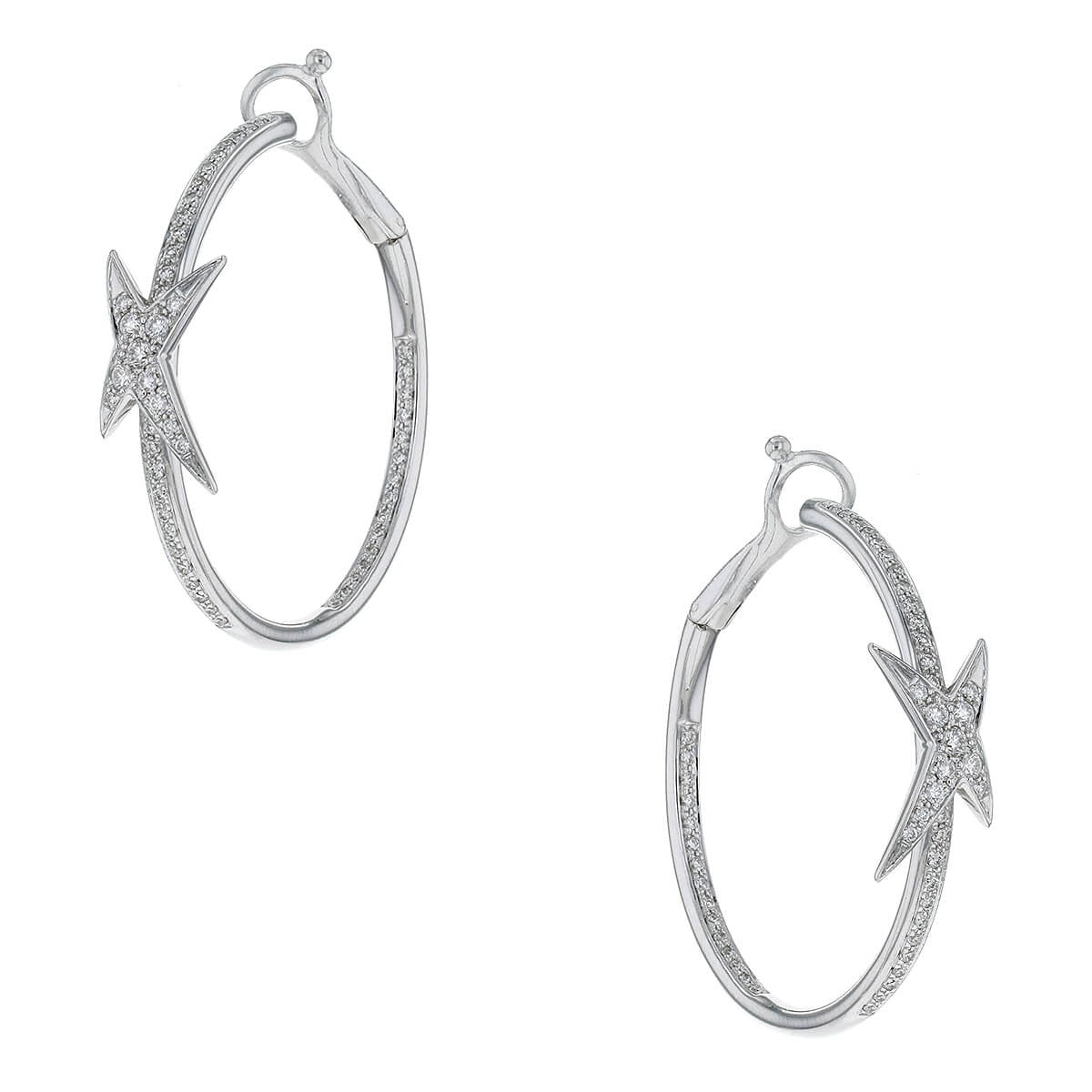 Mauboussin Etoile Divine diamonds and gold earrings