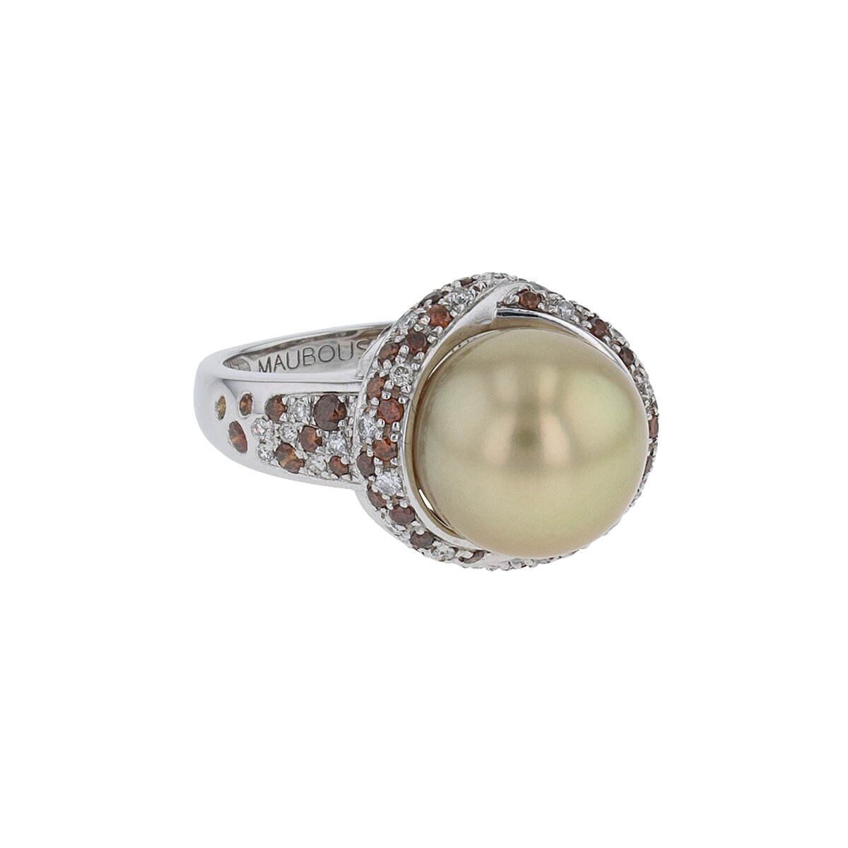Mauboussin Perle dÕor Mon Amour diamonds, pearl and gold ring
