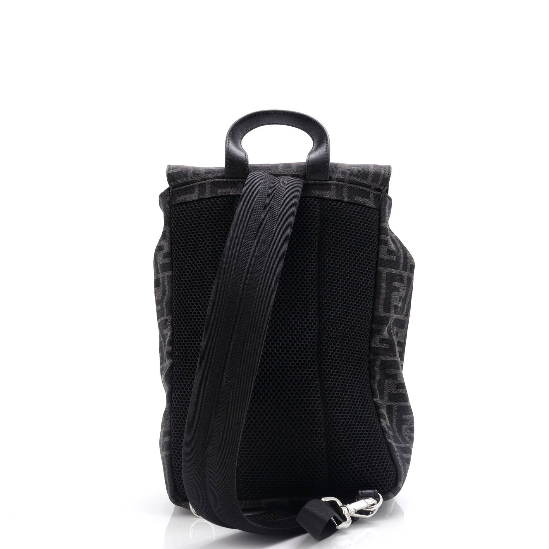 Fendi Fendiness Backpack Zucca Canvas Small
